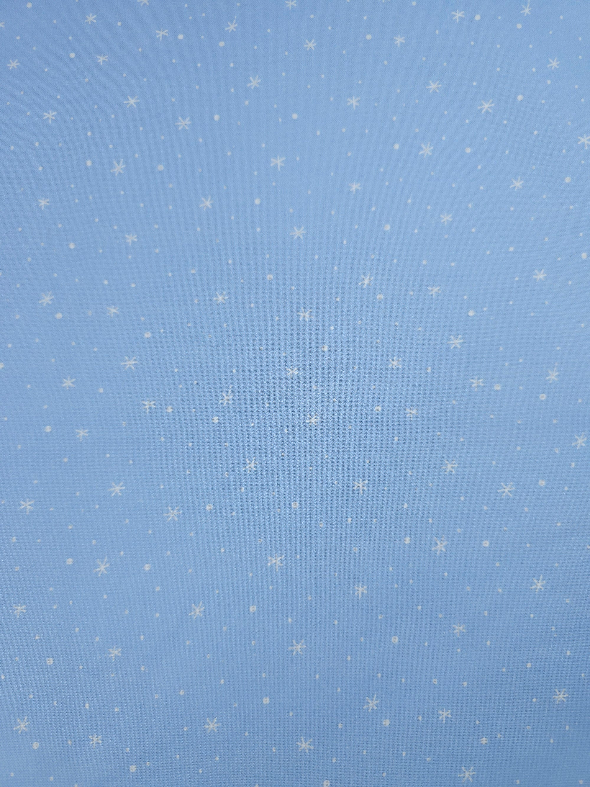 Baby Blue Star 100% Cotton
