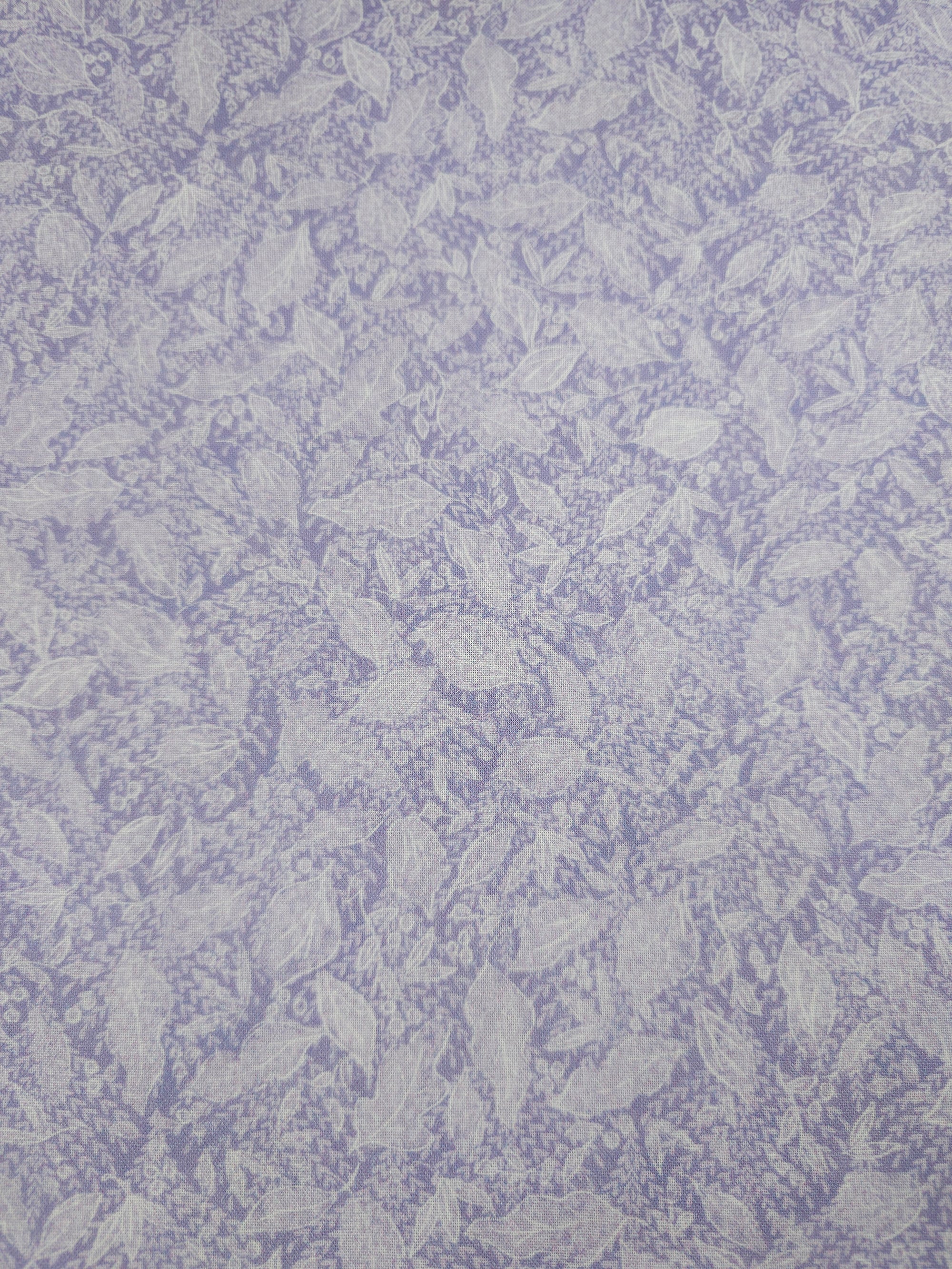 Lavender Leaf 100% Cotton