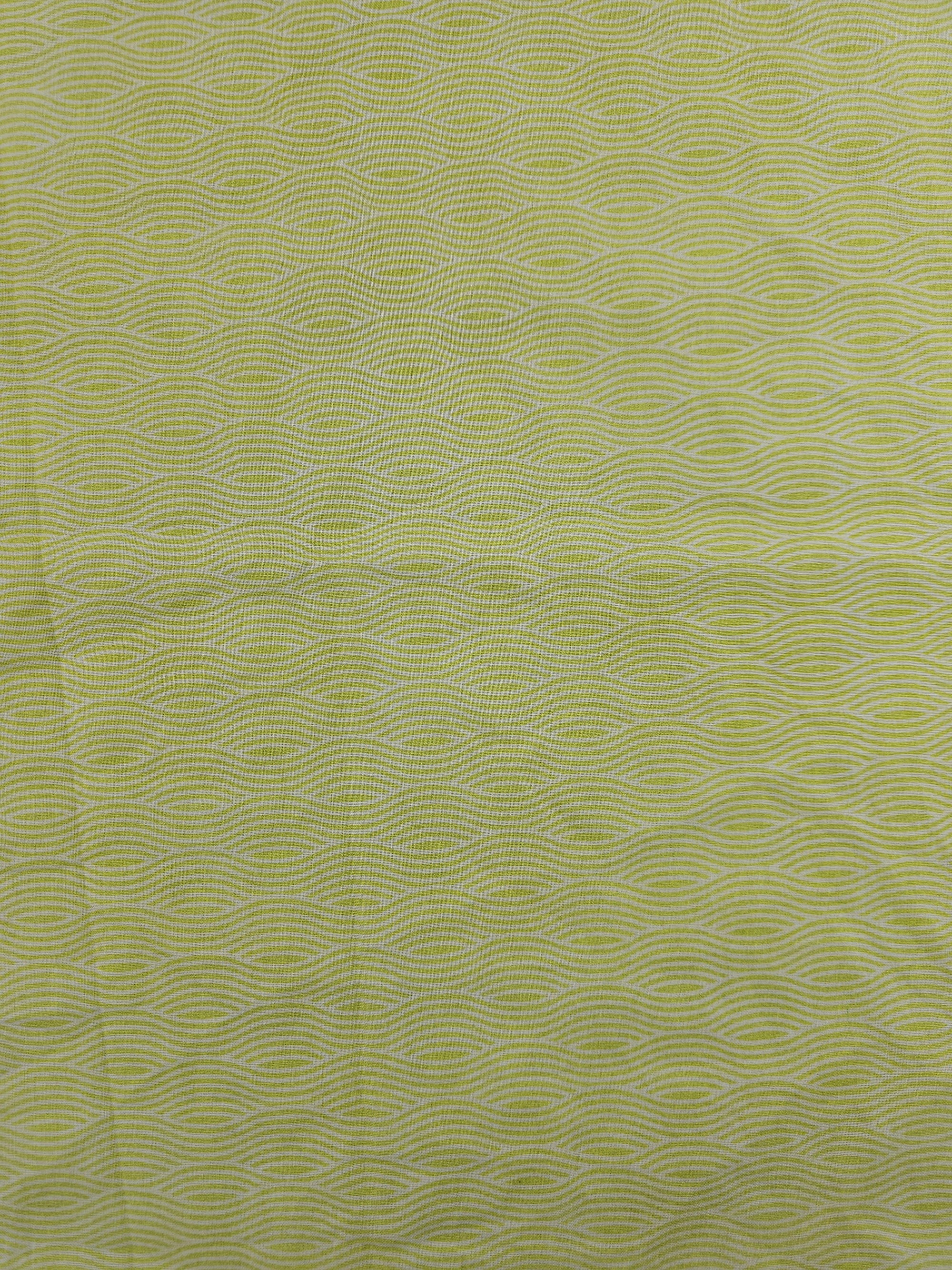 Matcha Wavy Cotton - 1.2m Piece