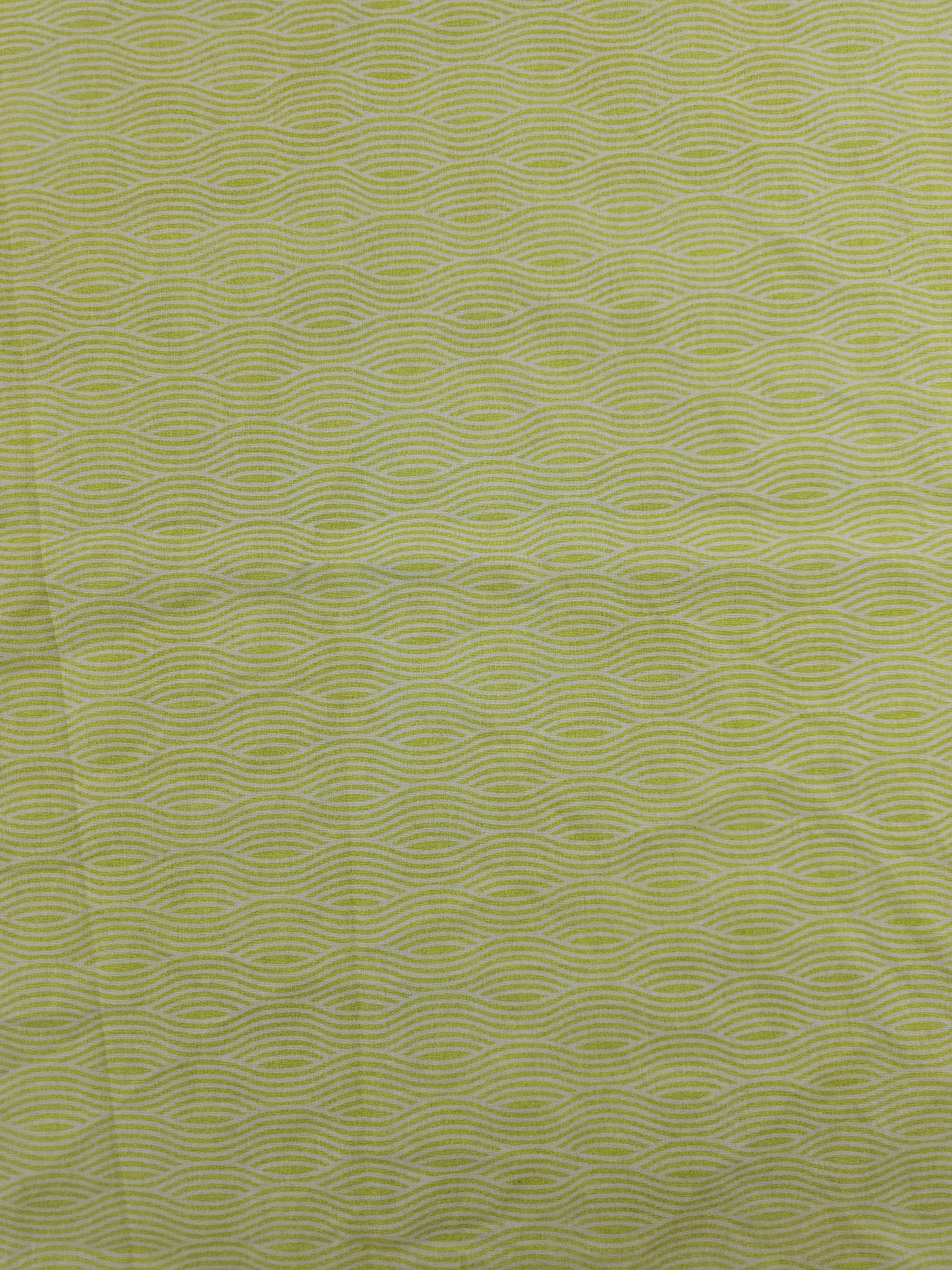 Matcha Wavy Cotton - 1.2m Piece