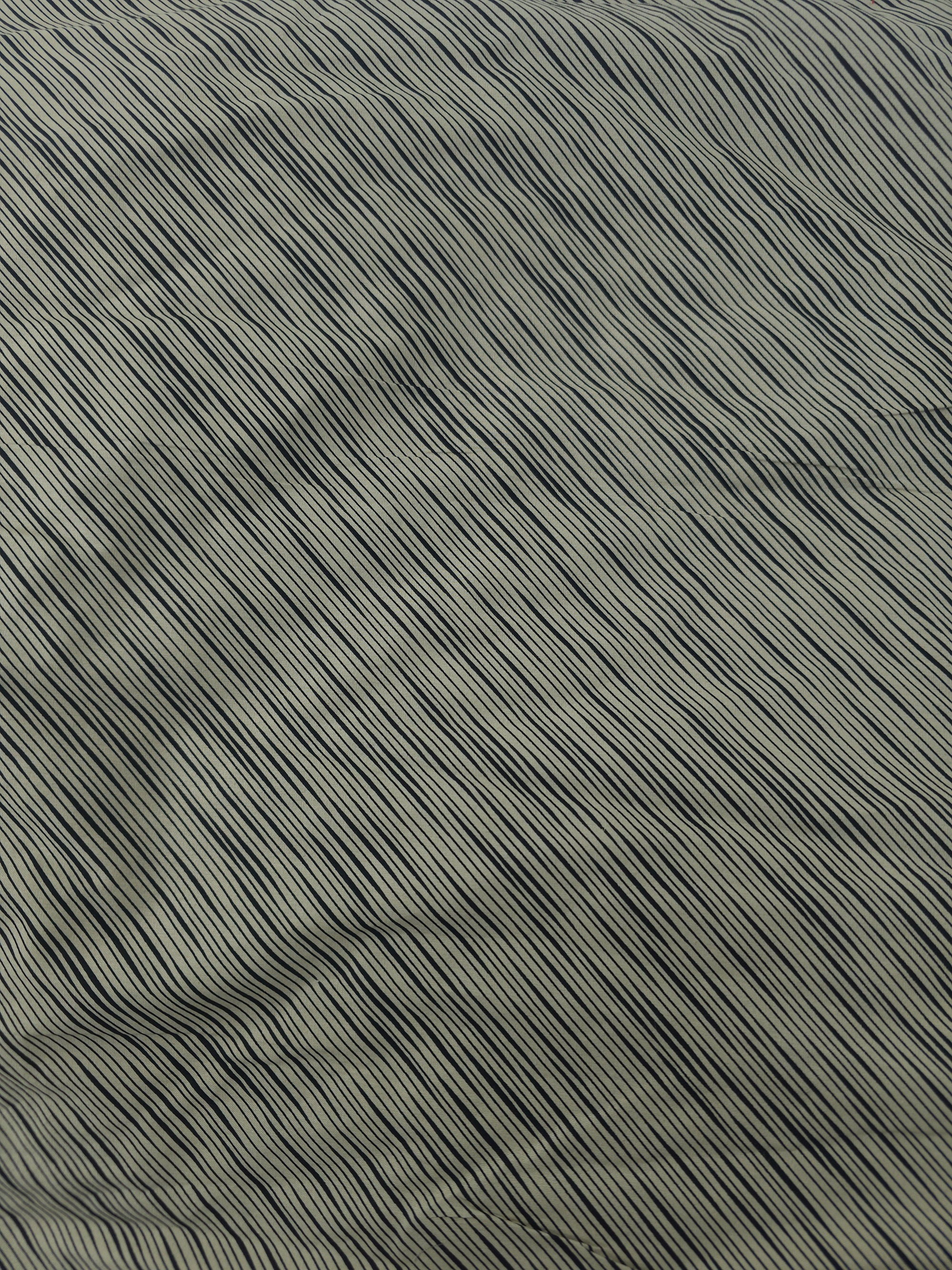 Thin diagonal stripe Cotton- 2.6m piece