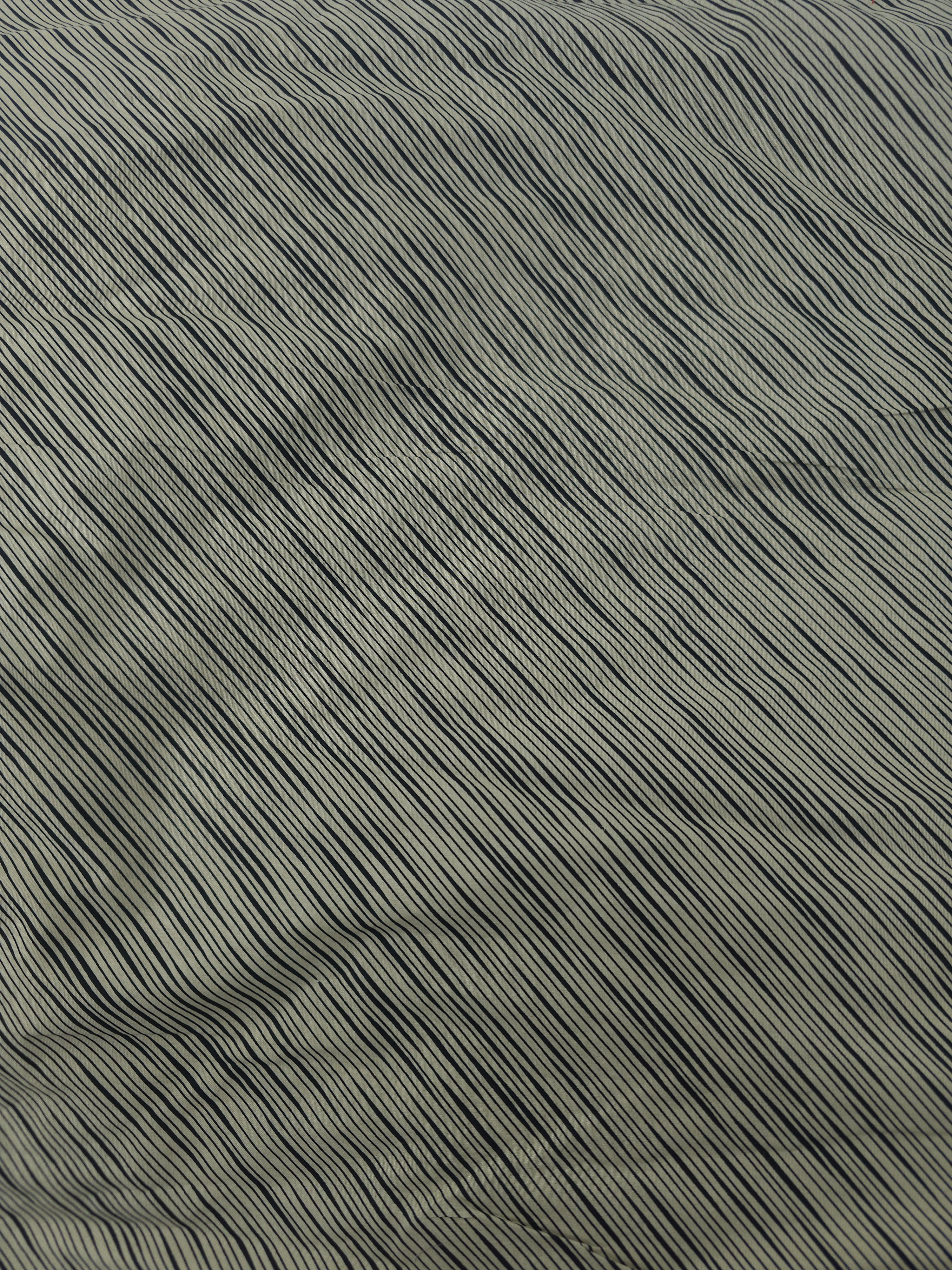 Thin diagonal stripe Cotton- 2.6m piece