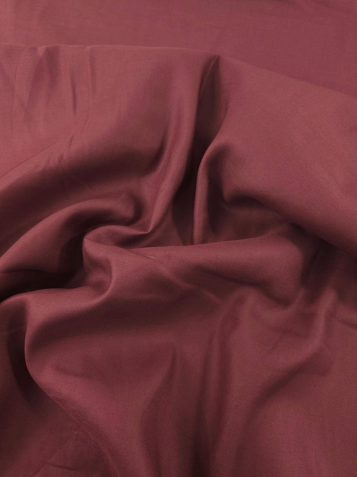 Muted Burgundy Cotton Satin 60"