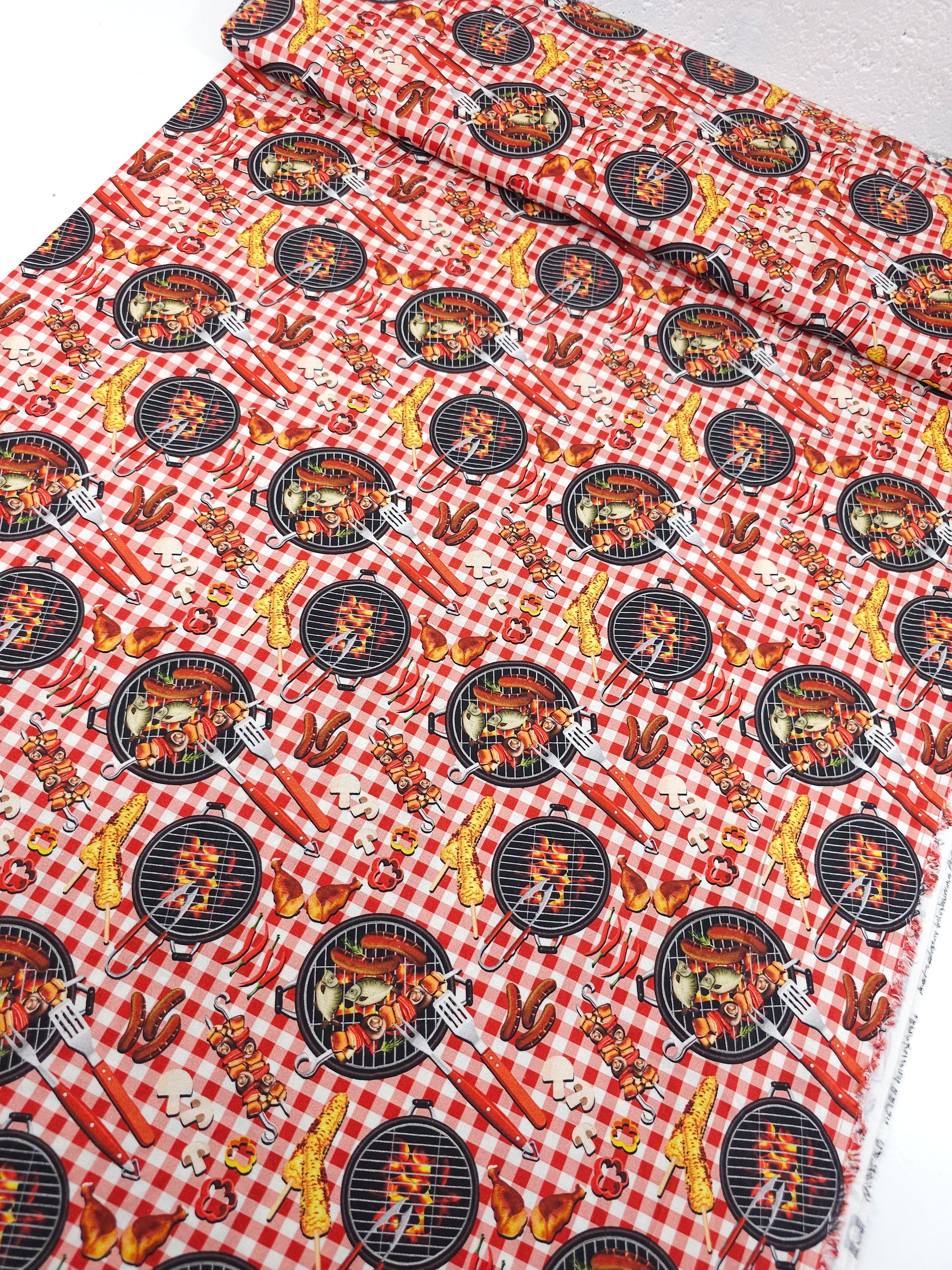 BBQ Season 100% Cotton