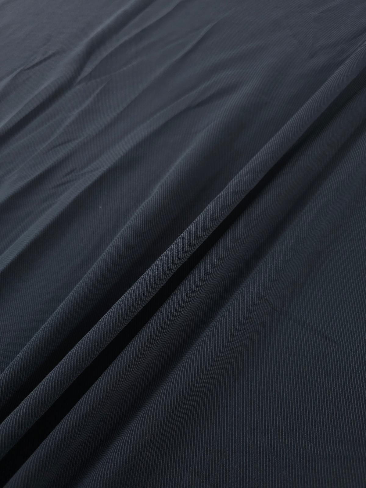 Pewter Grey Sandwashed Tencel Twill