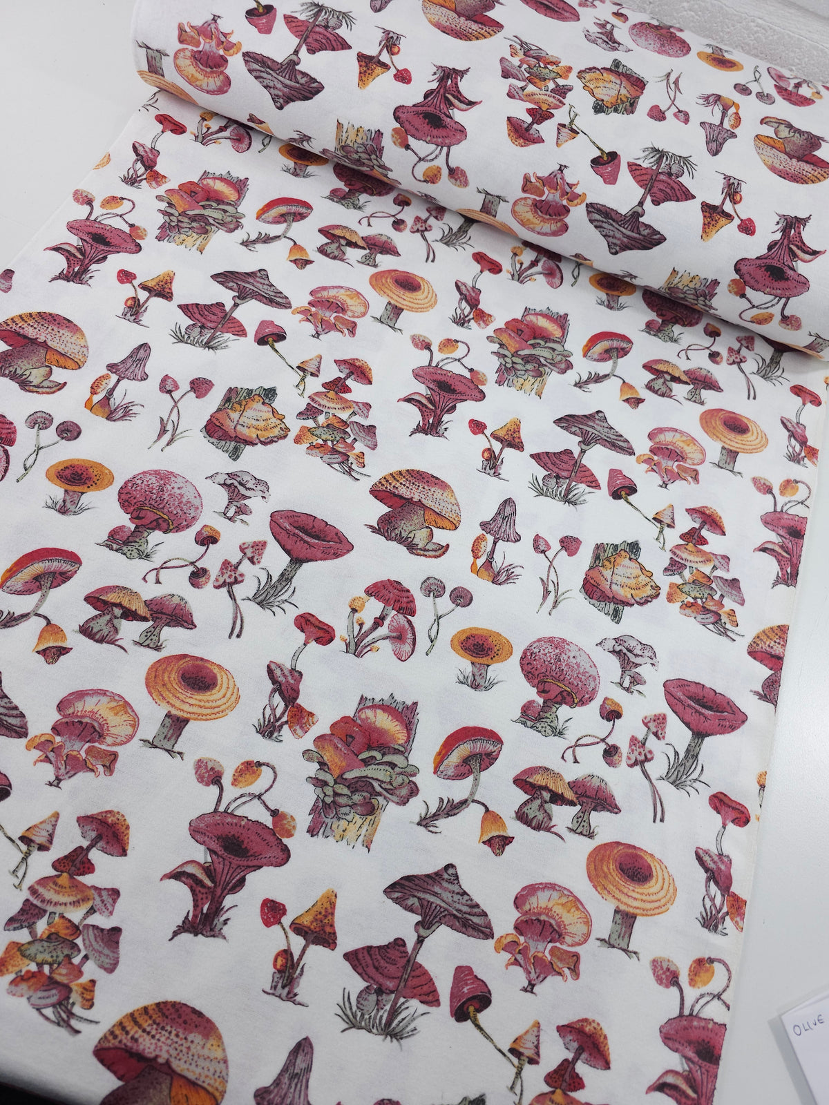 Wild Mushroom Patch Lightweight Flannel Cotton - Joann