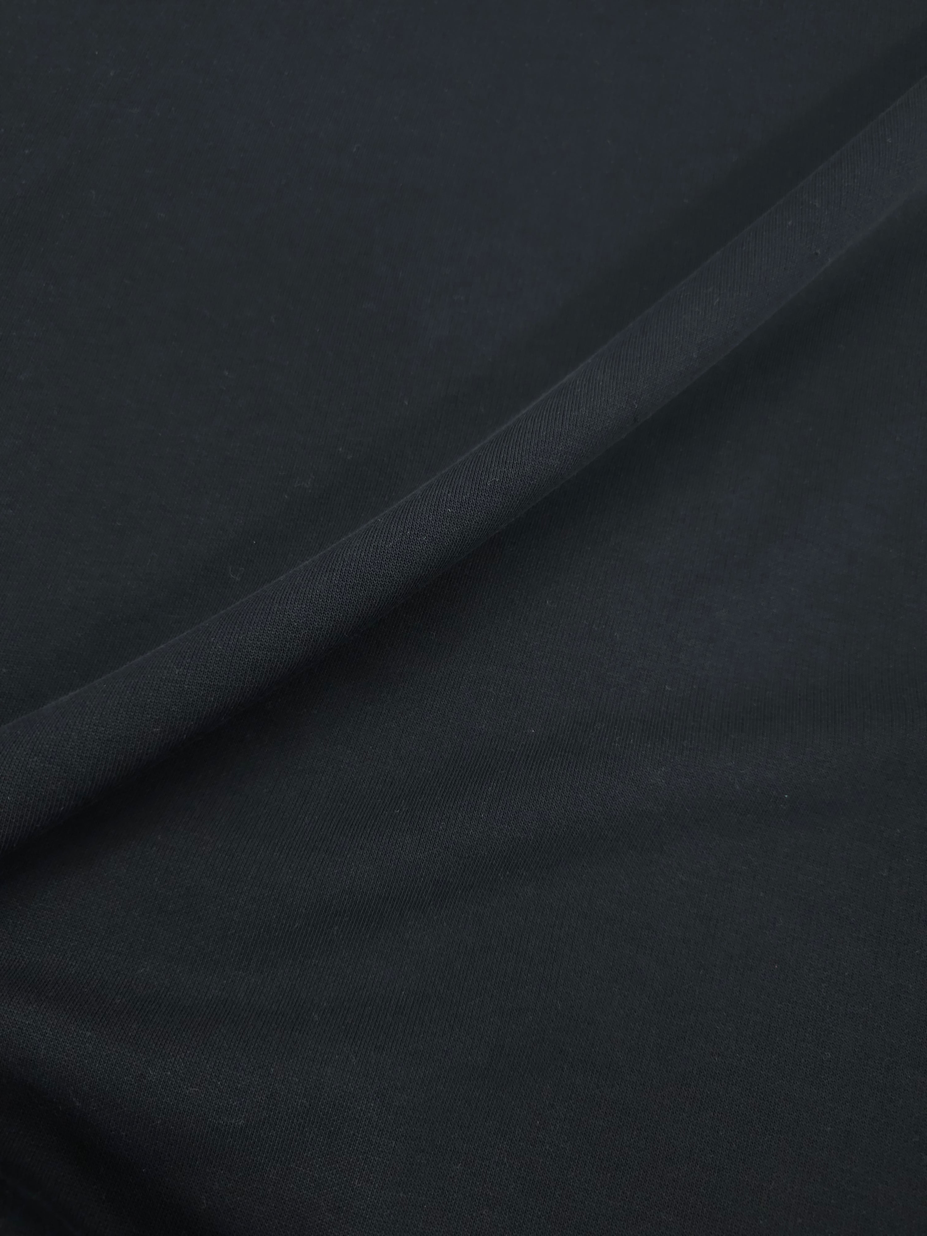 Black Loopback Terry