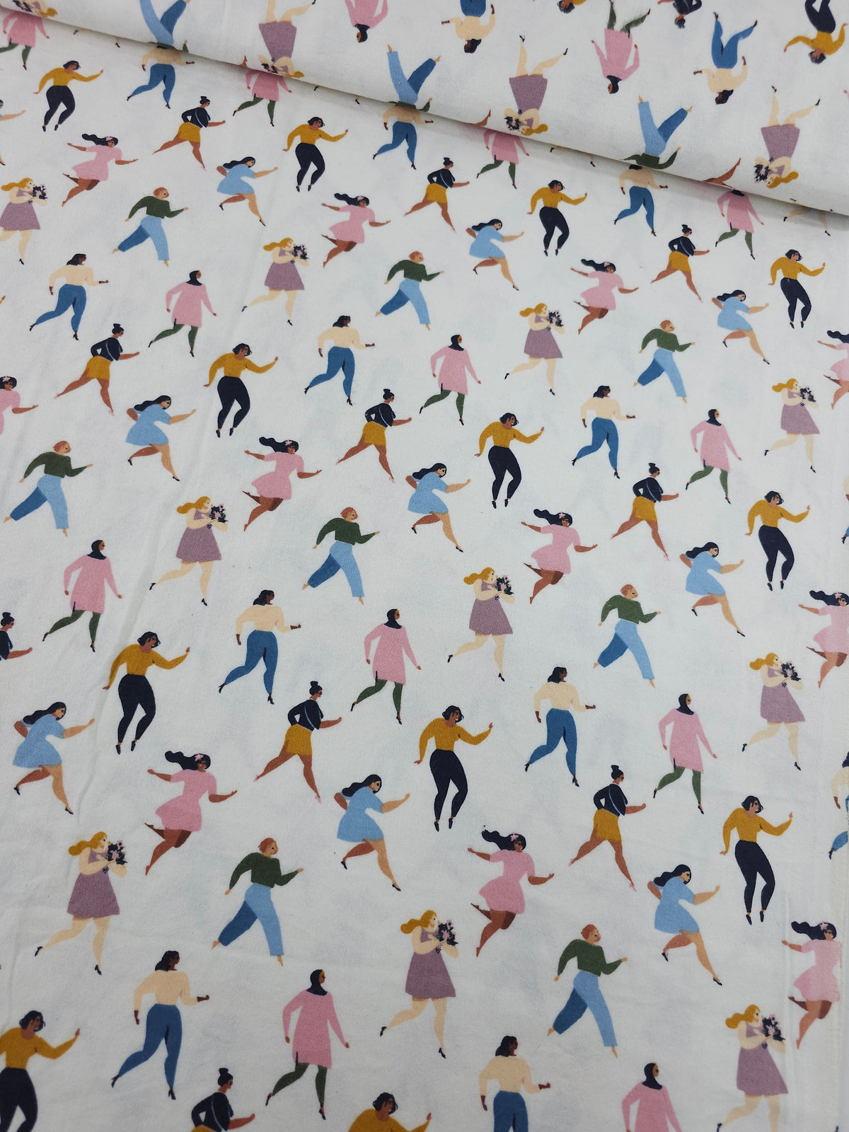 Dancing Ladies Lightweight Flannel Cotton - Joann