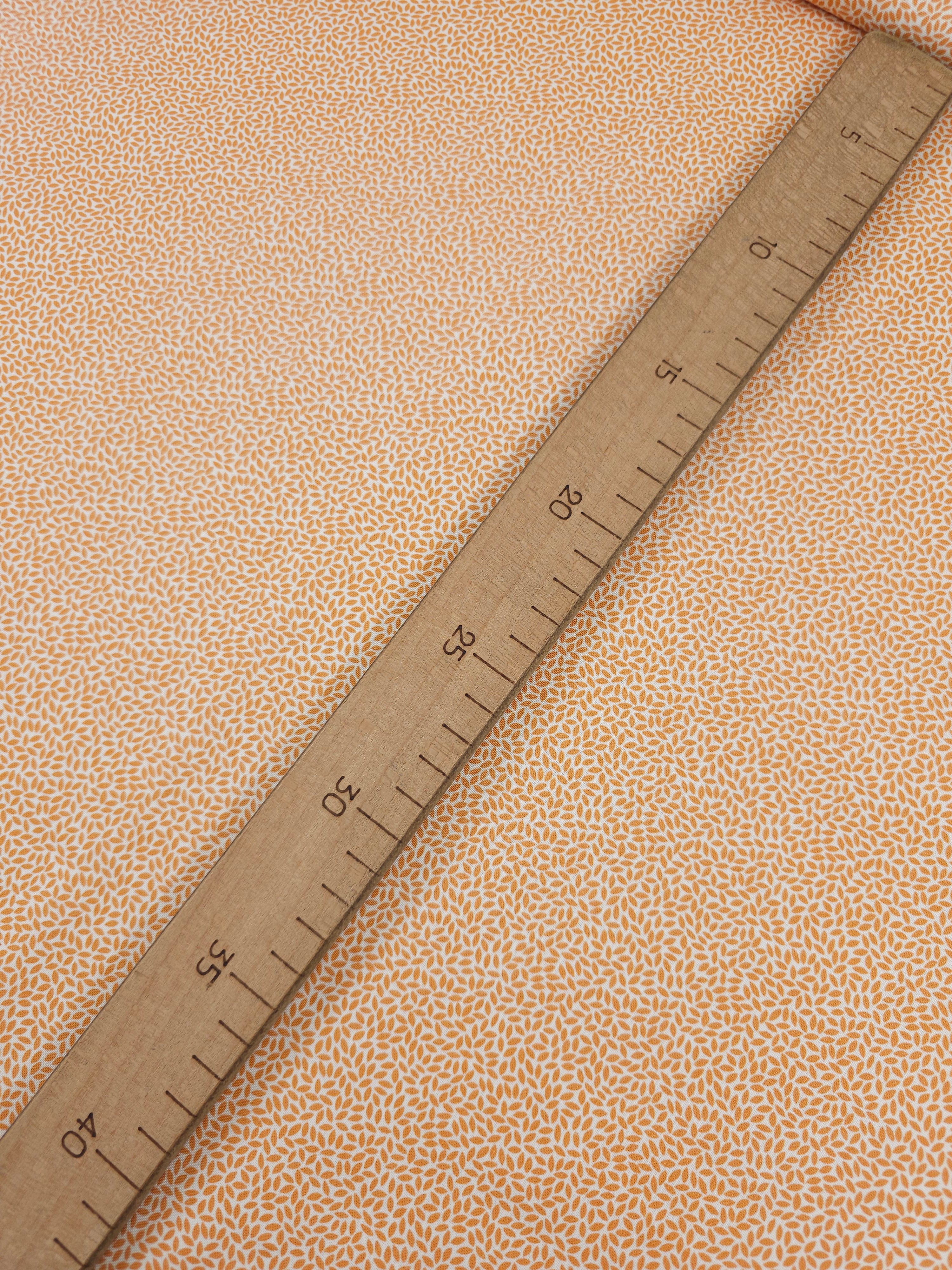 Orange Fallen Petals 100% Cotton