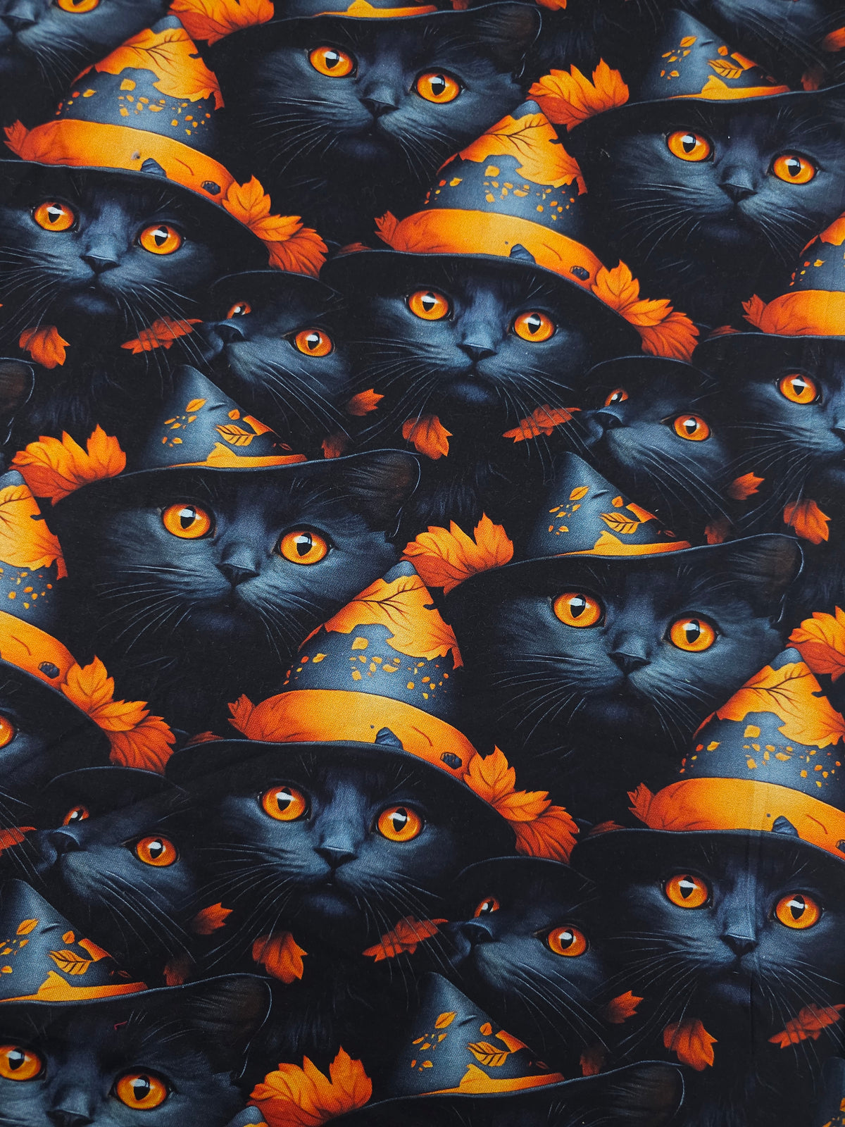 Witchy Cats 100% Cotton
