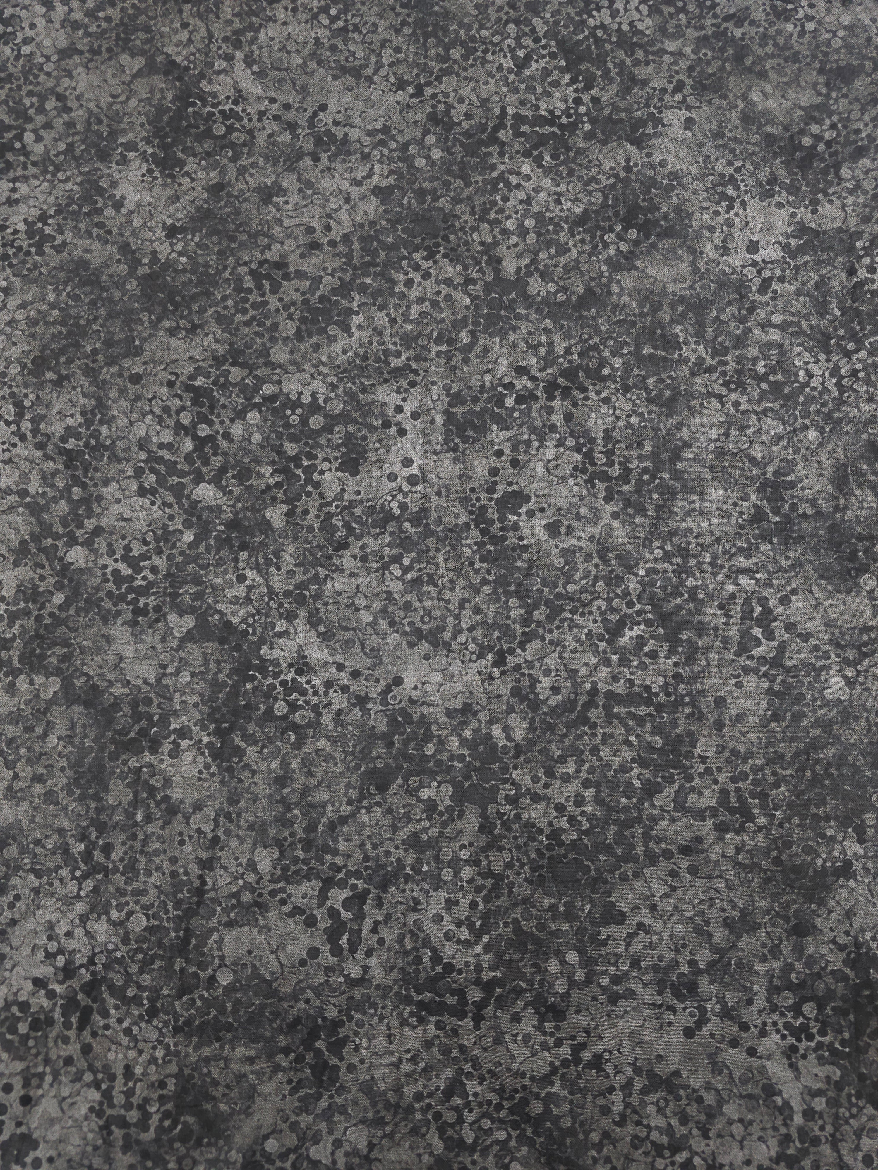 Dark grey speckled Cotton- 1.5m piece