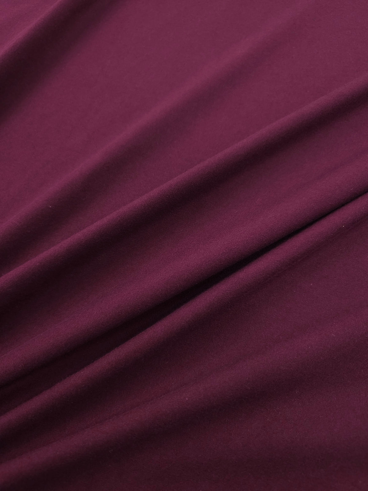 Plumy Wine Bamboo Cotton Jersey