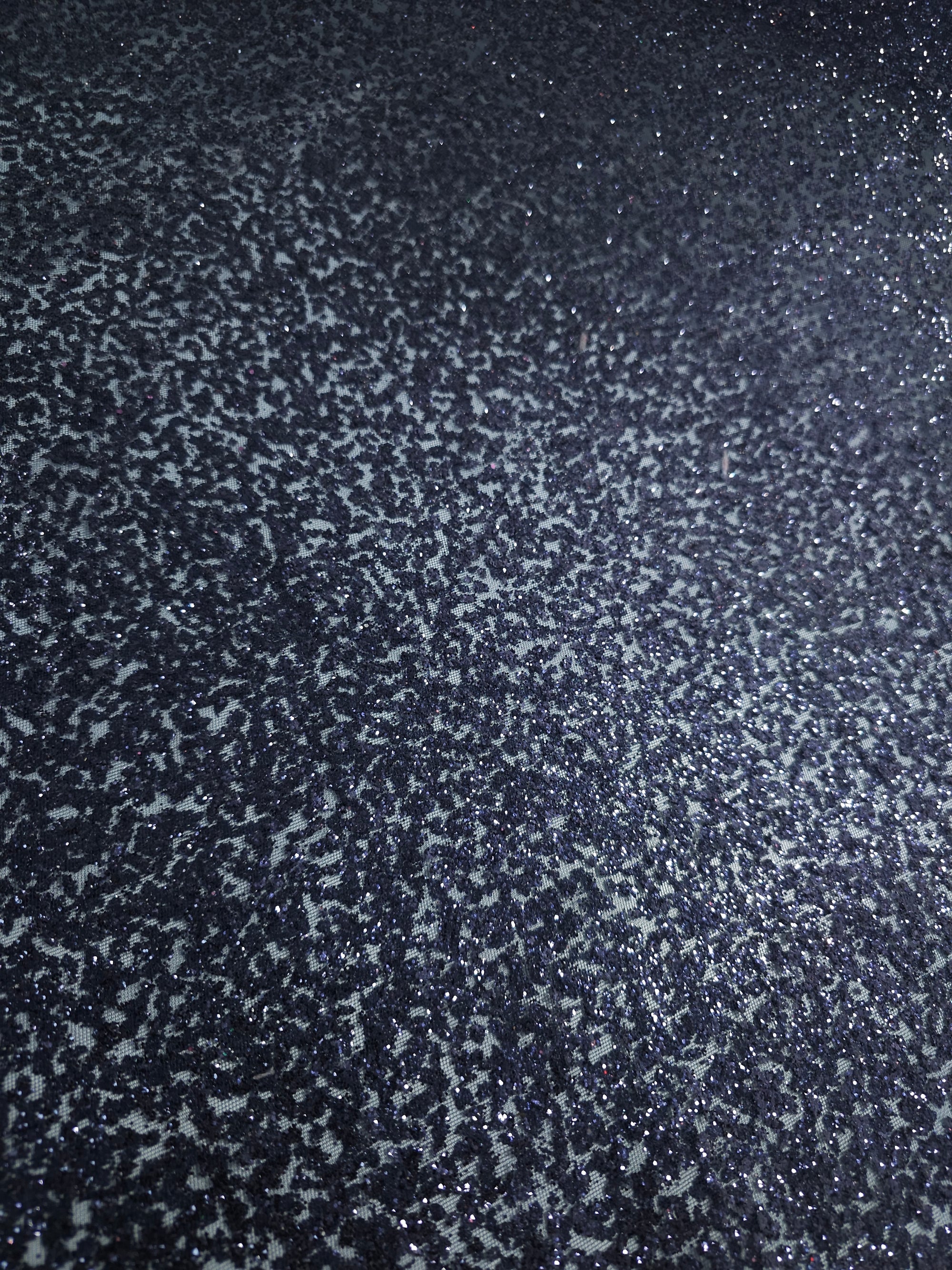 Indigo Navy Glitter Net