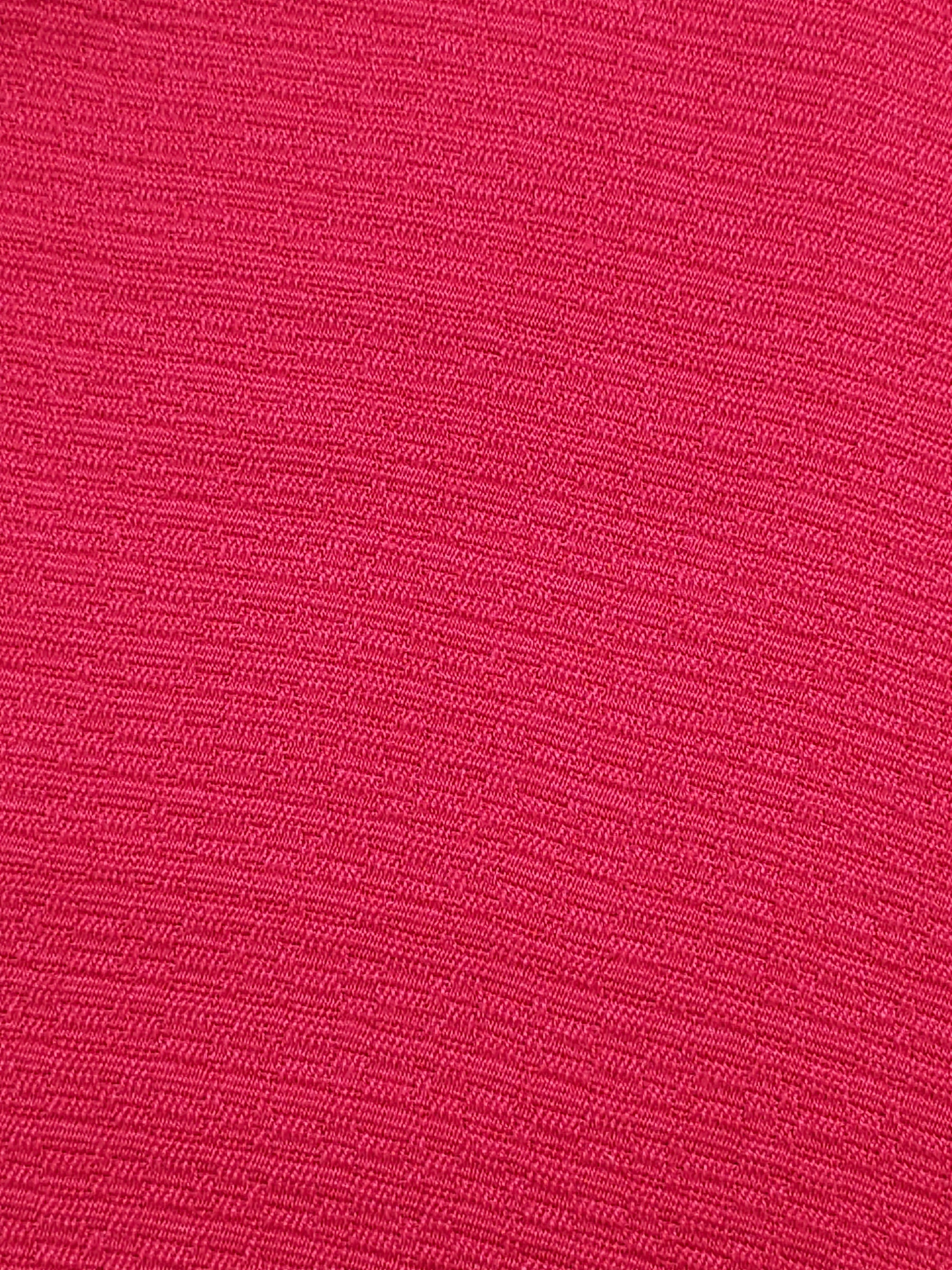 Hot Pink Track Mediumweight Viscose Jacquard
