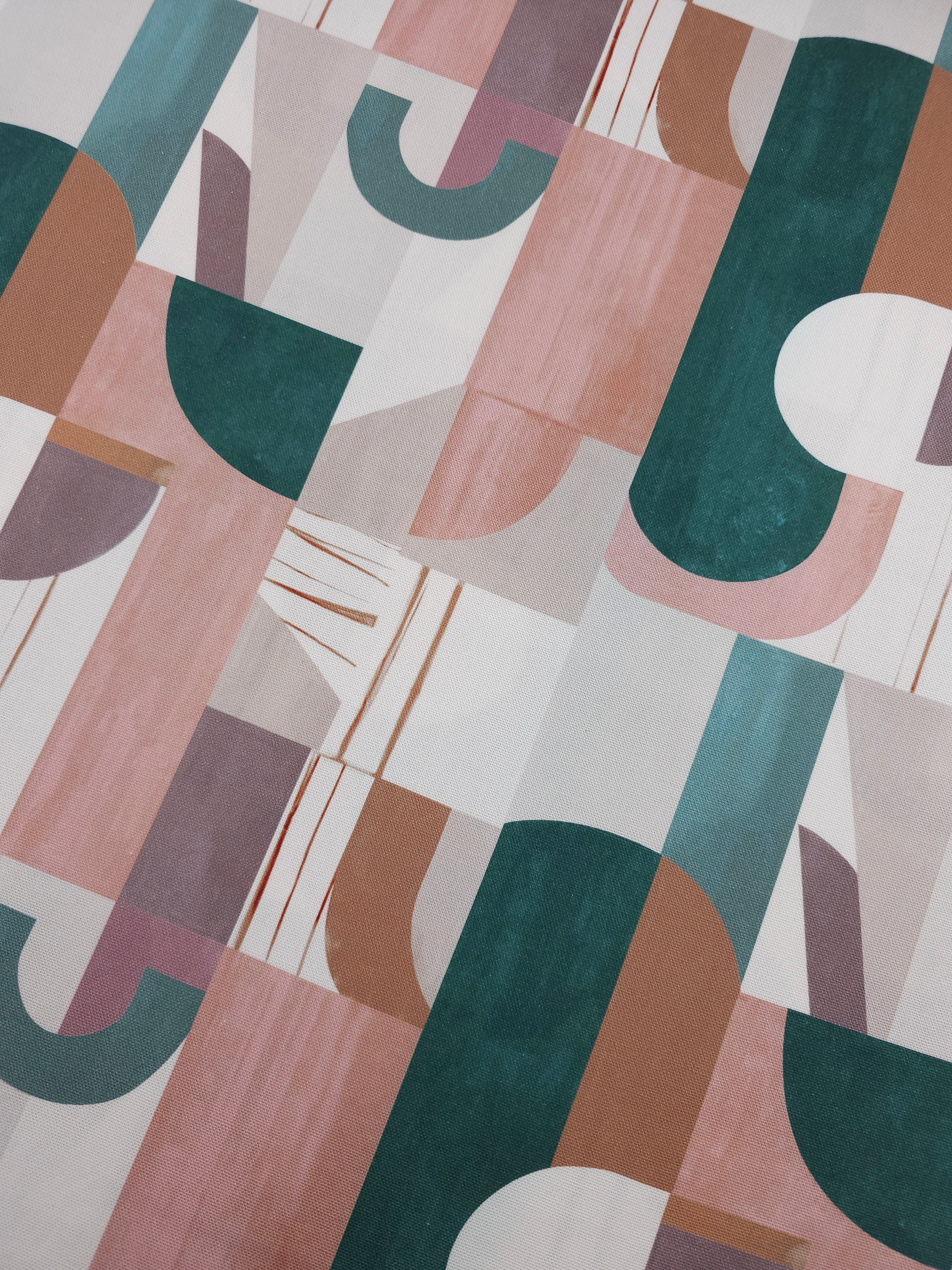 Geometric Shape Party Lightweight Canvas Cotton