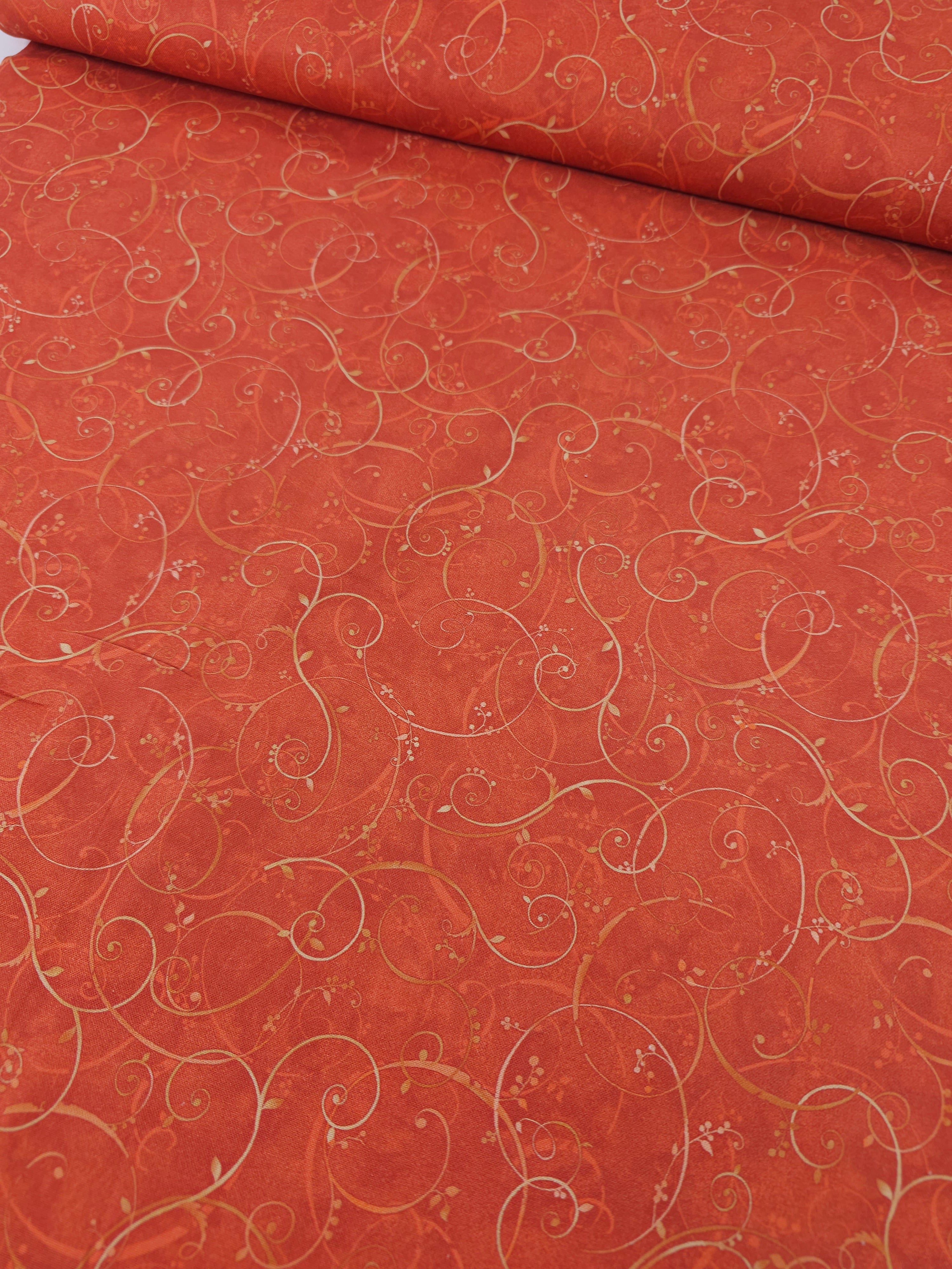Rustic Orange Mystical Twine 100% Cotton