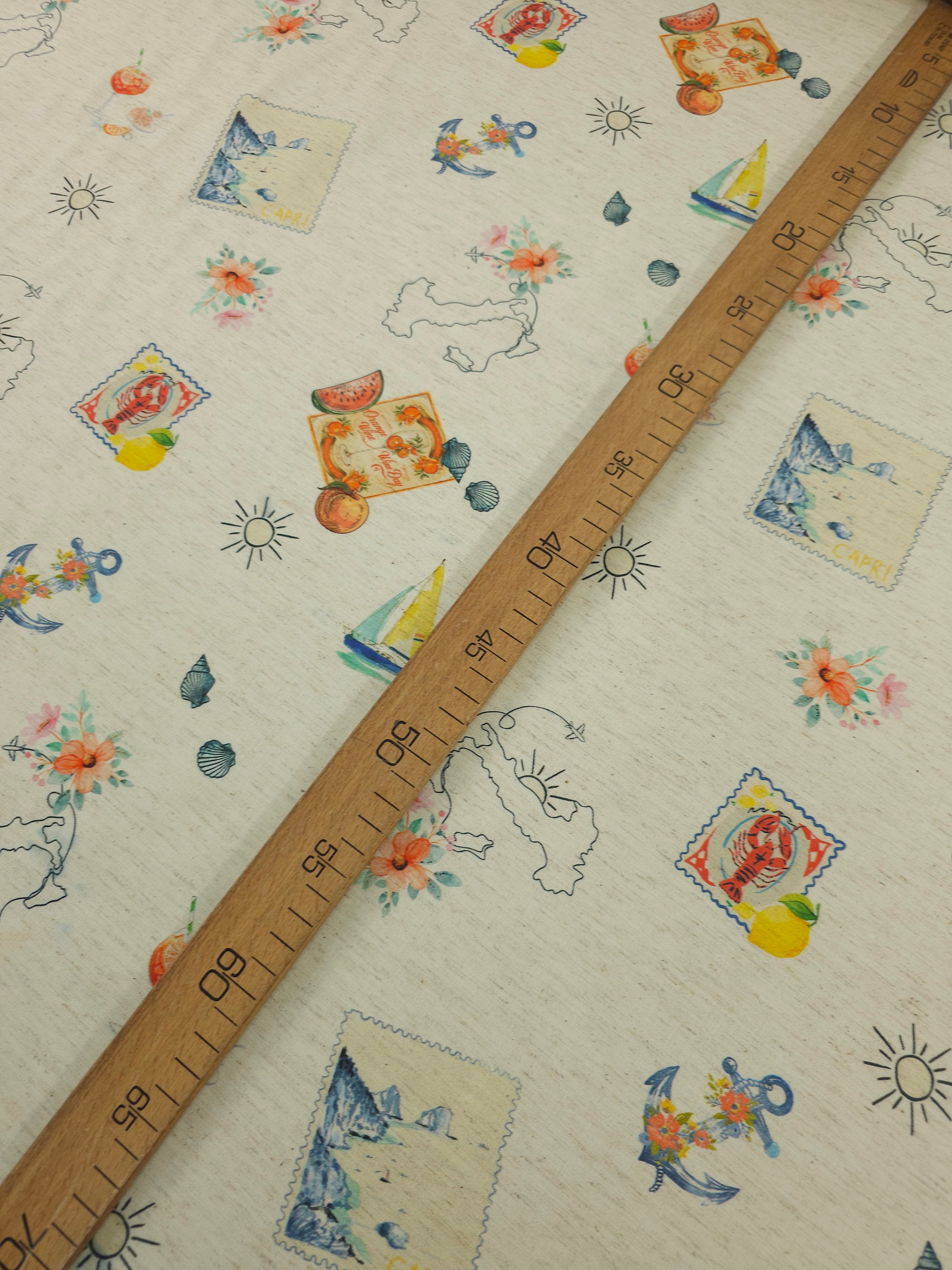 Italian Summer Vibe Cotton Viscose Linen