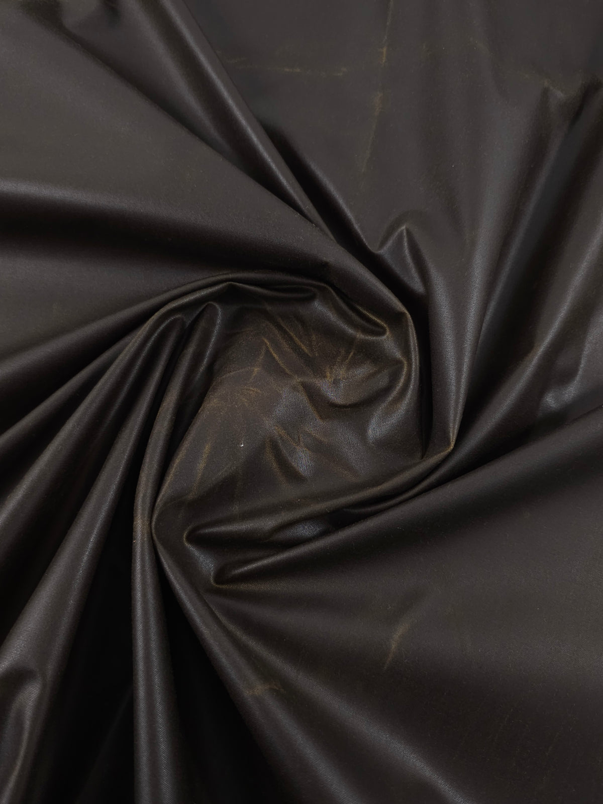 Dark Moss Brown Wax Cotton