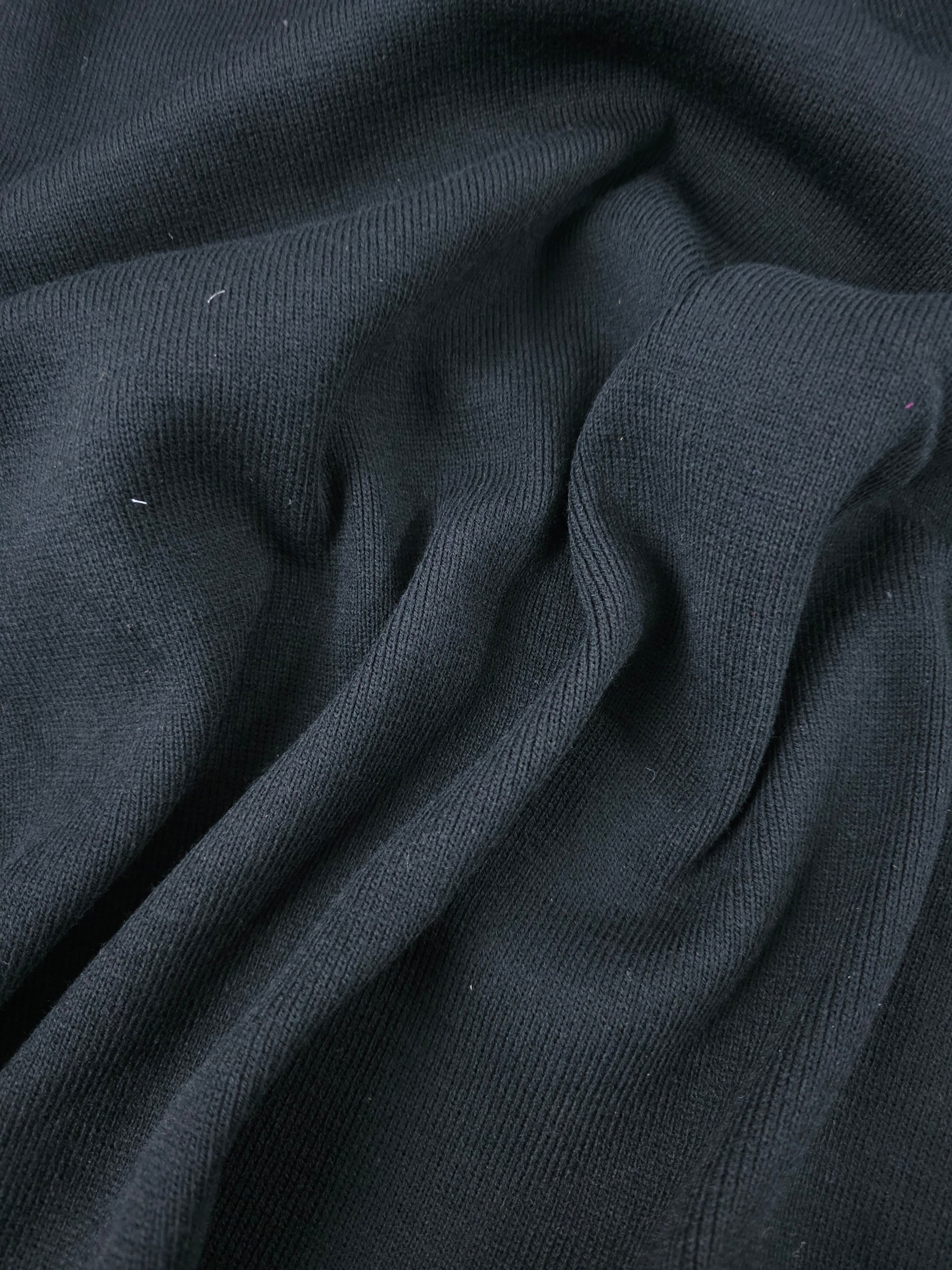 Black Heavyweight Ribbing