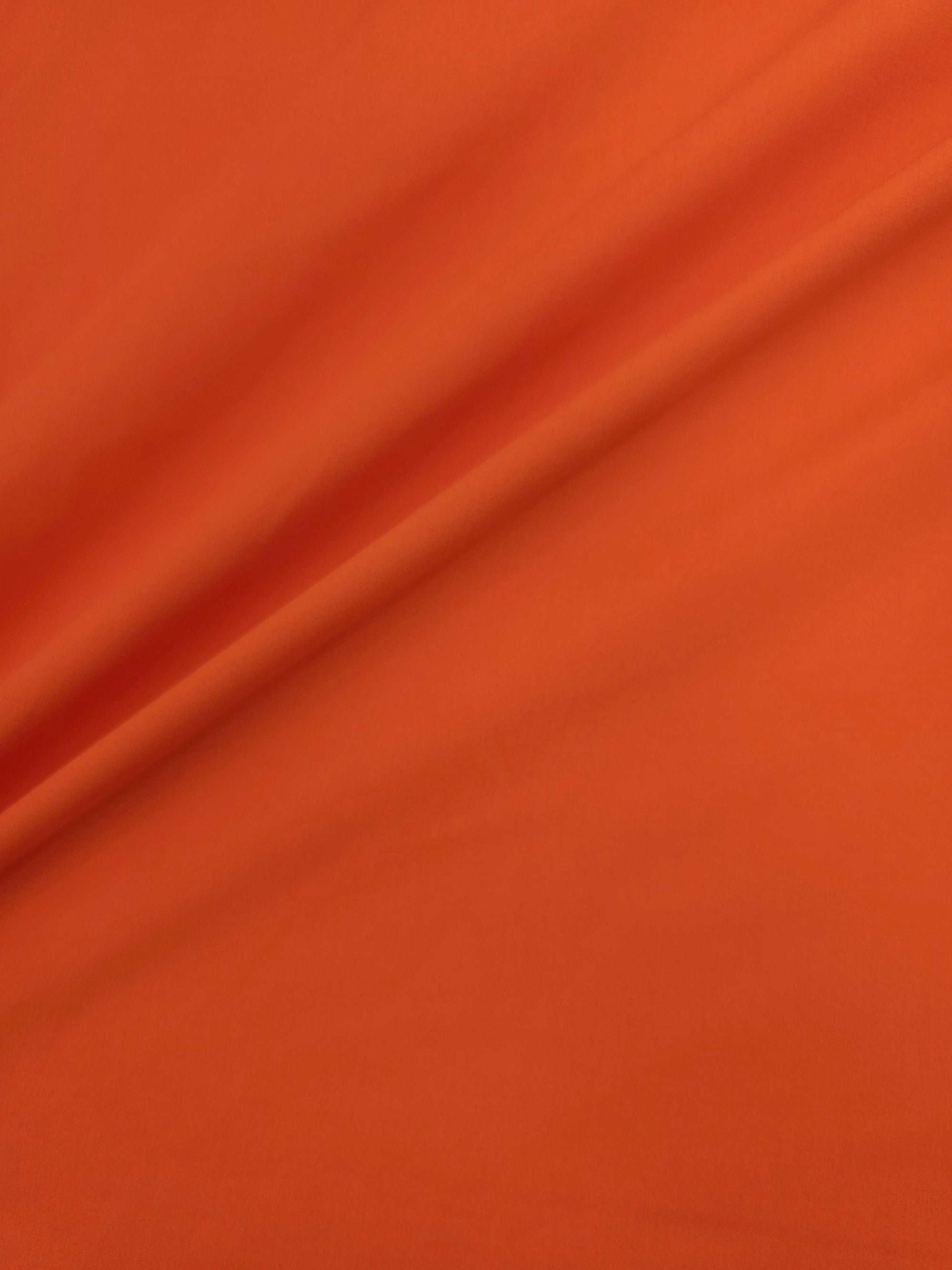Orange Cotton Poplin