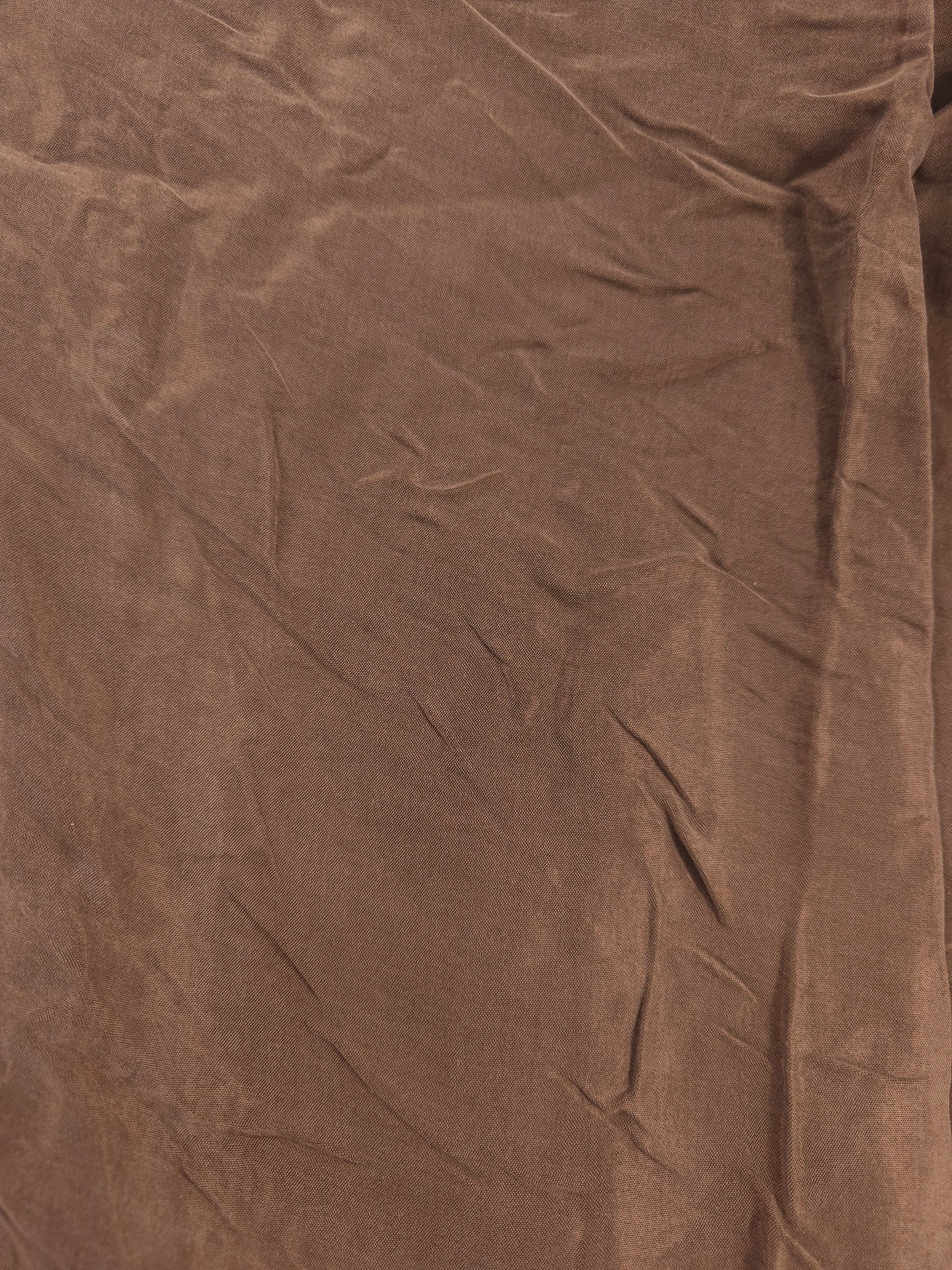 Brown Viscose- 2m piece