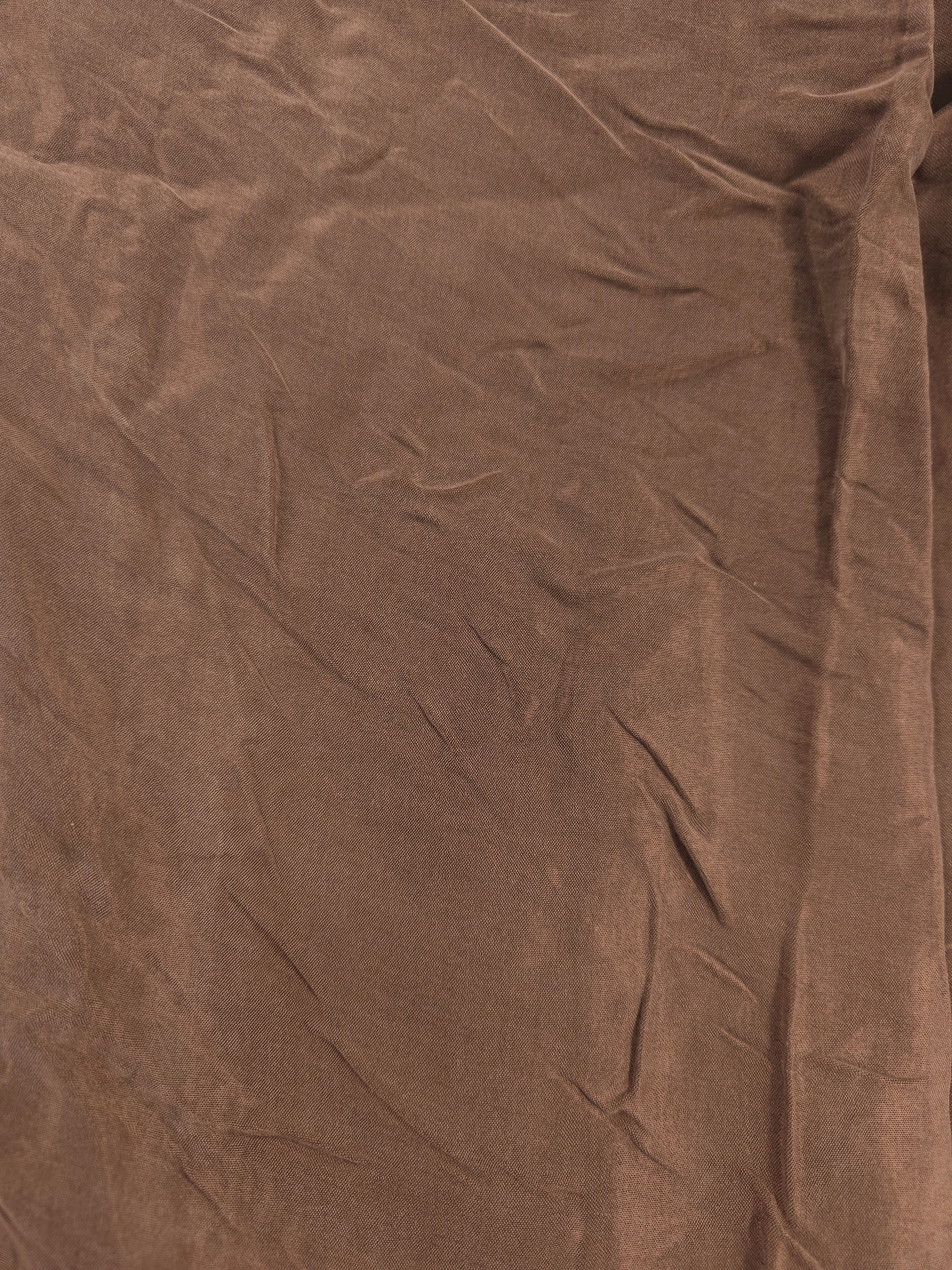 Brown Viscose- 2m piece