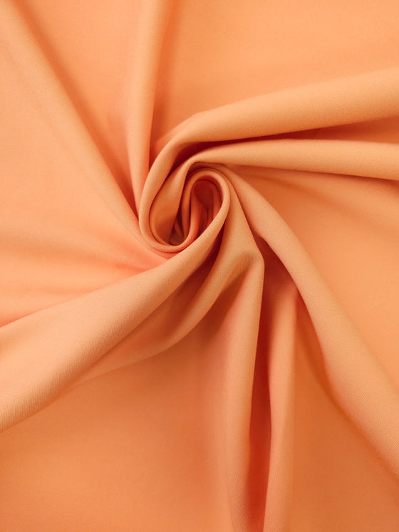 Peachy Orange Brushed Cotton Mix