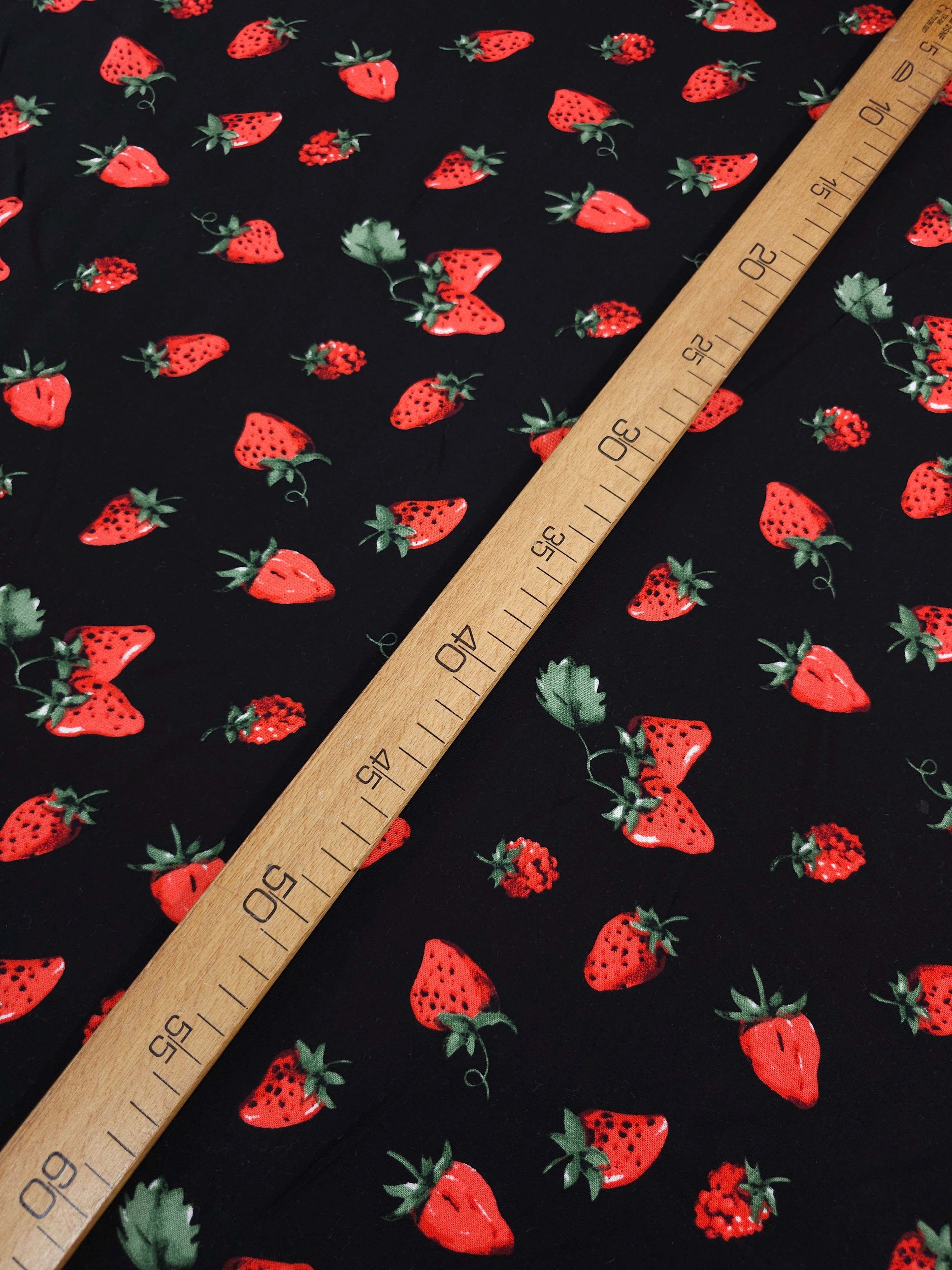 Strawberry/Raspberry Viscose Challis