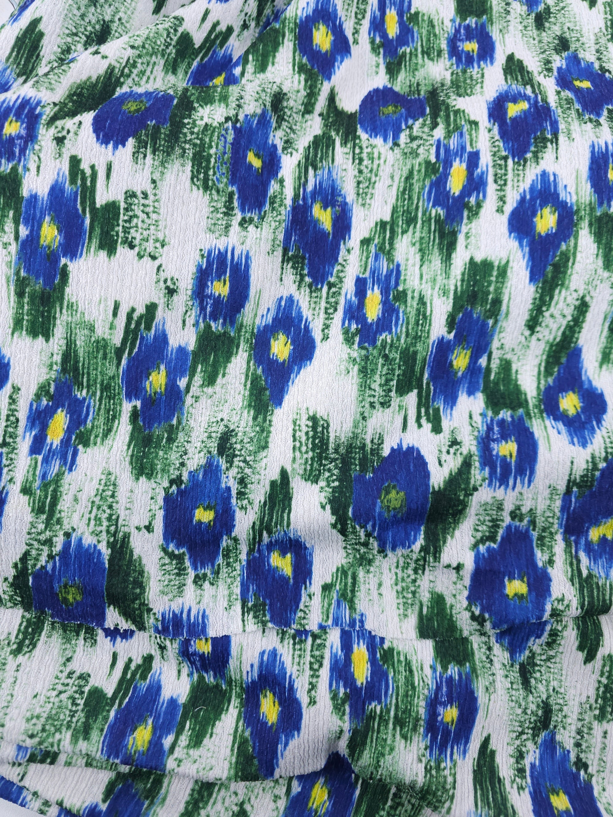 Impressionist Bloom Medium Weight Crinkle Poly - 3.2m Piece