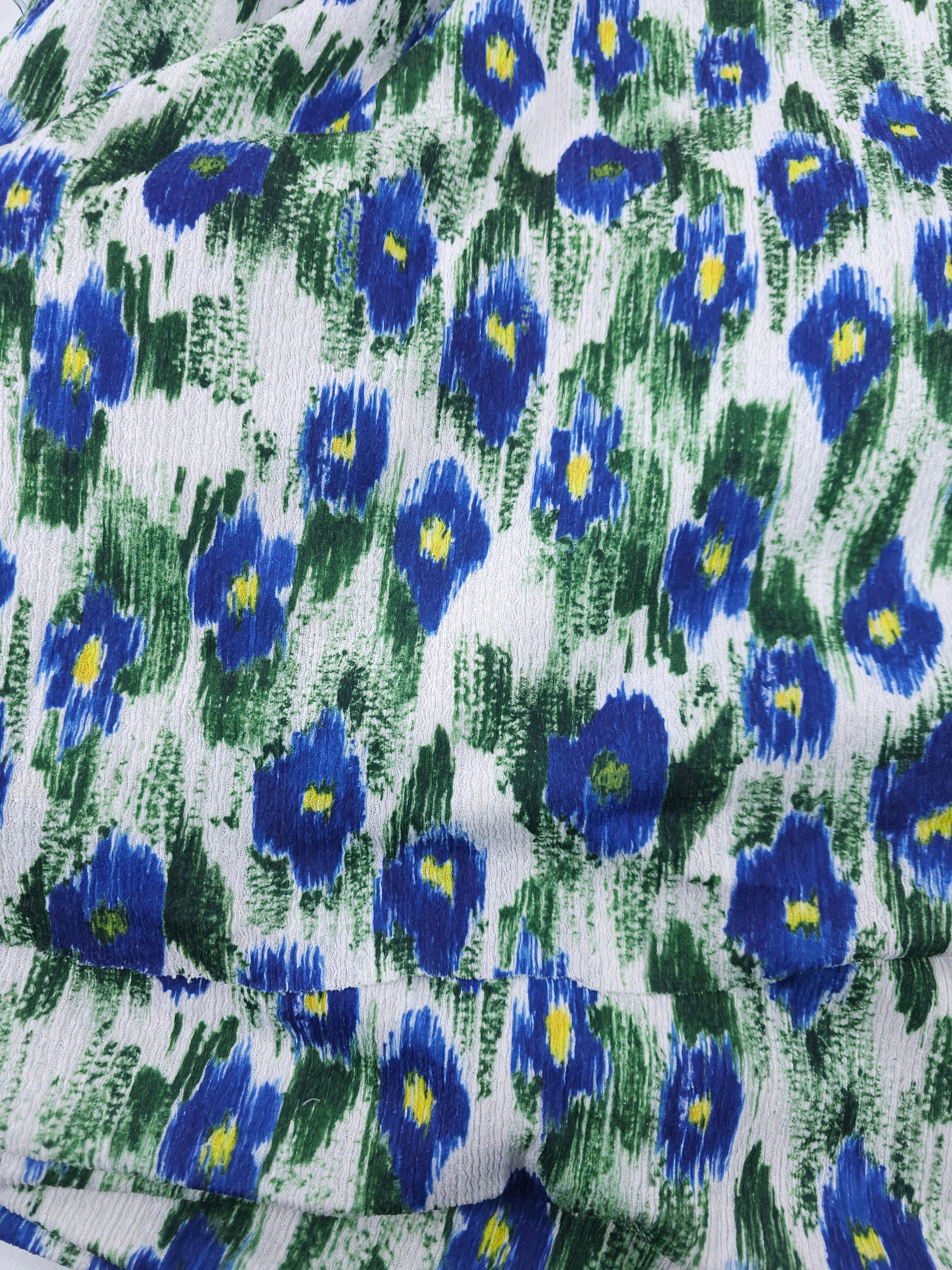 Impressionist Bloom Medium Weight Crinkle Poly - 3.2m Piece