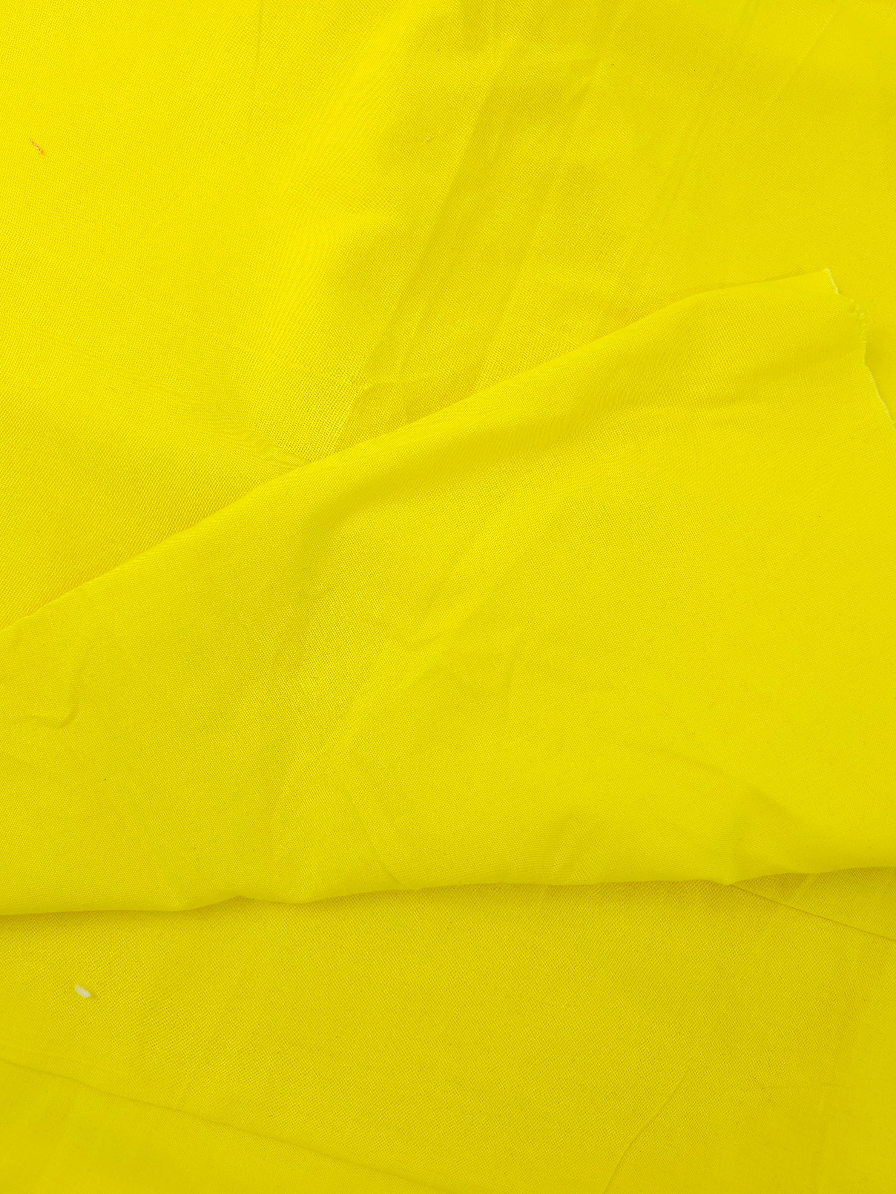Yellow Cotton- 2m piece