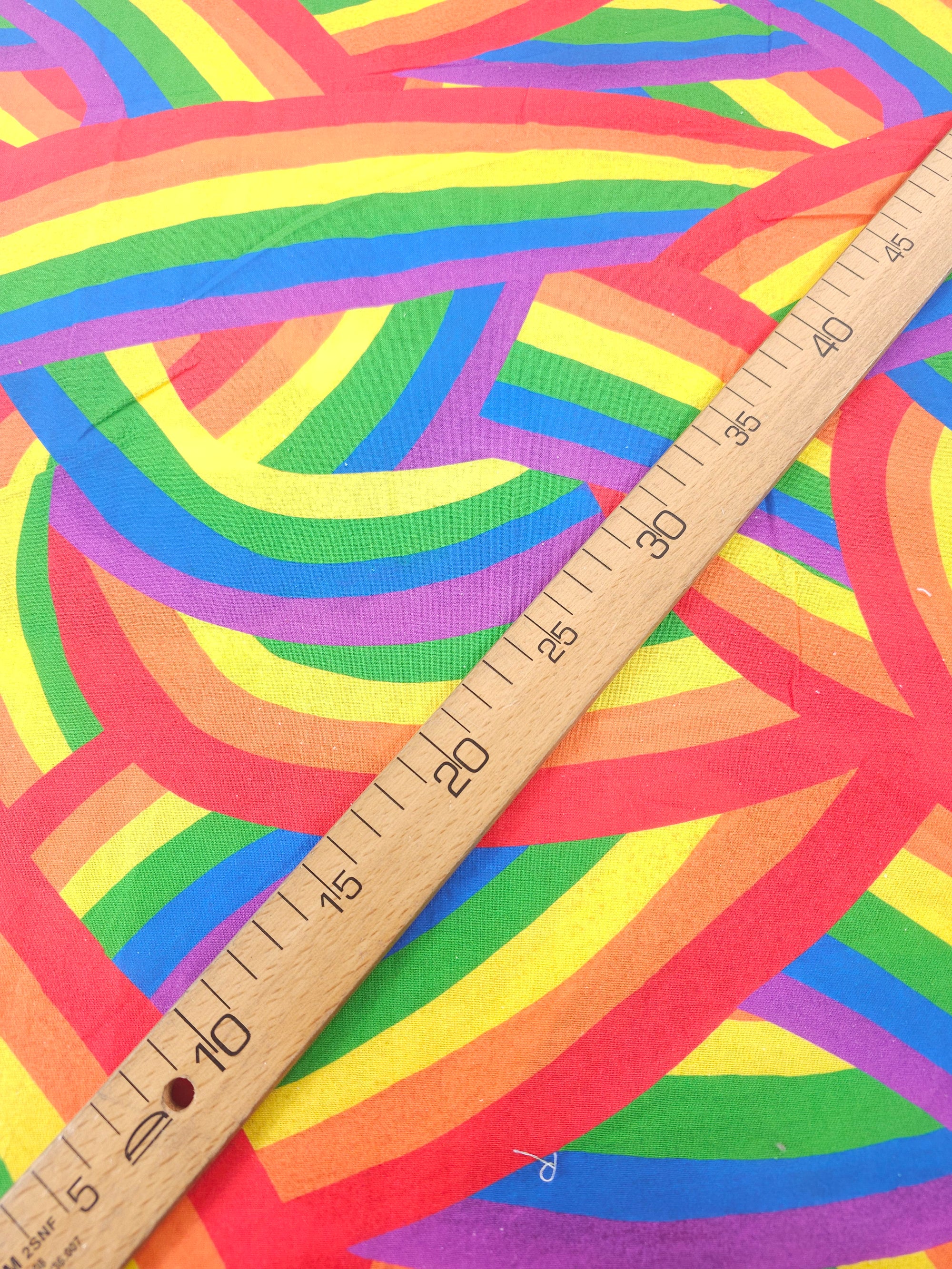 Rainbow Pride Curve 100% Cotton