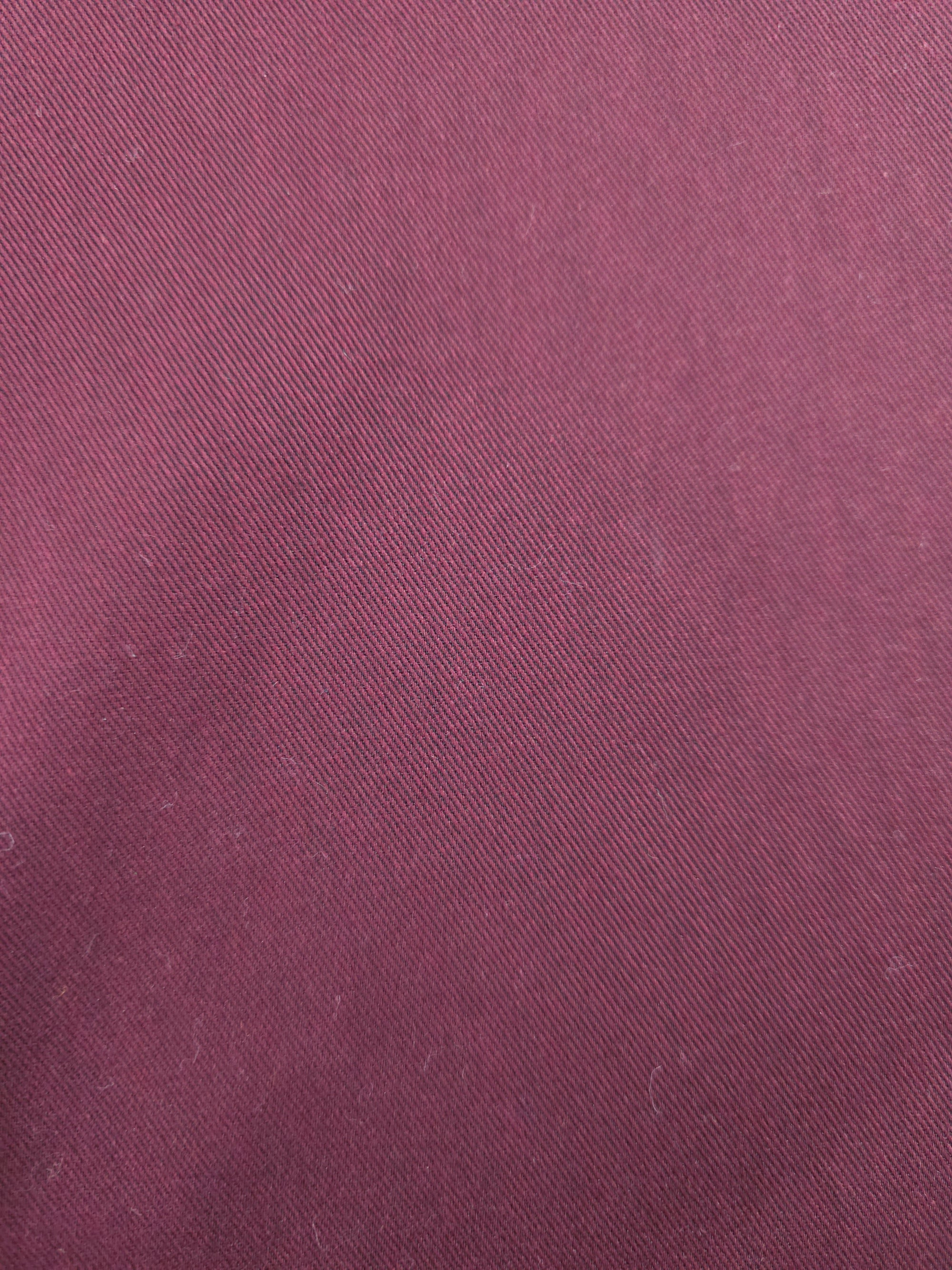 Burgundy Cotton Chambray - 2.3m Piece
