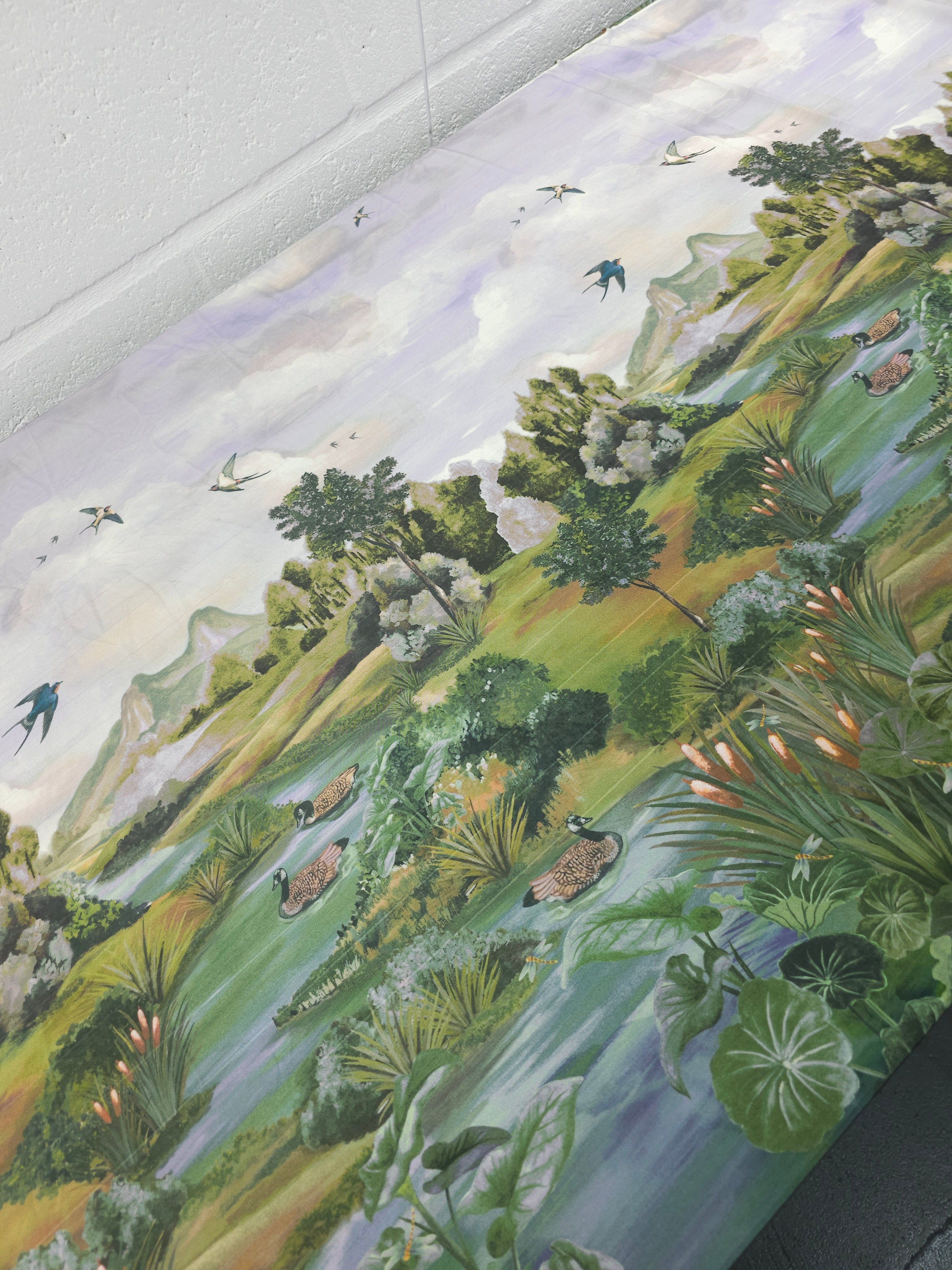 Duck Pond Slinky Rayon Jersey - 1.60m Panel