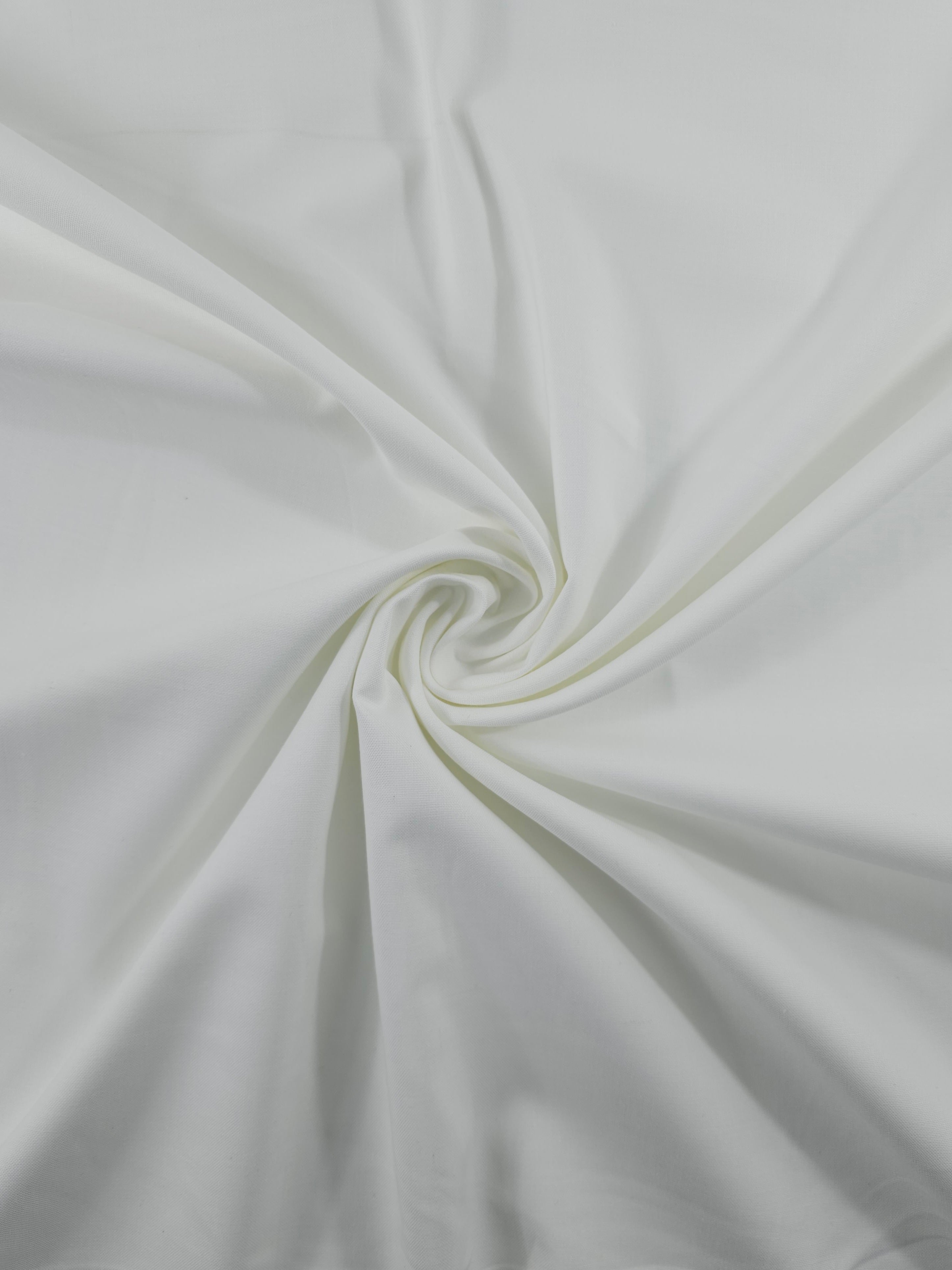 White 100% Cotton