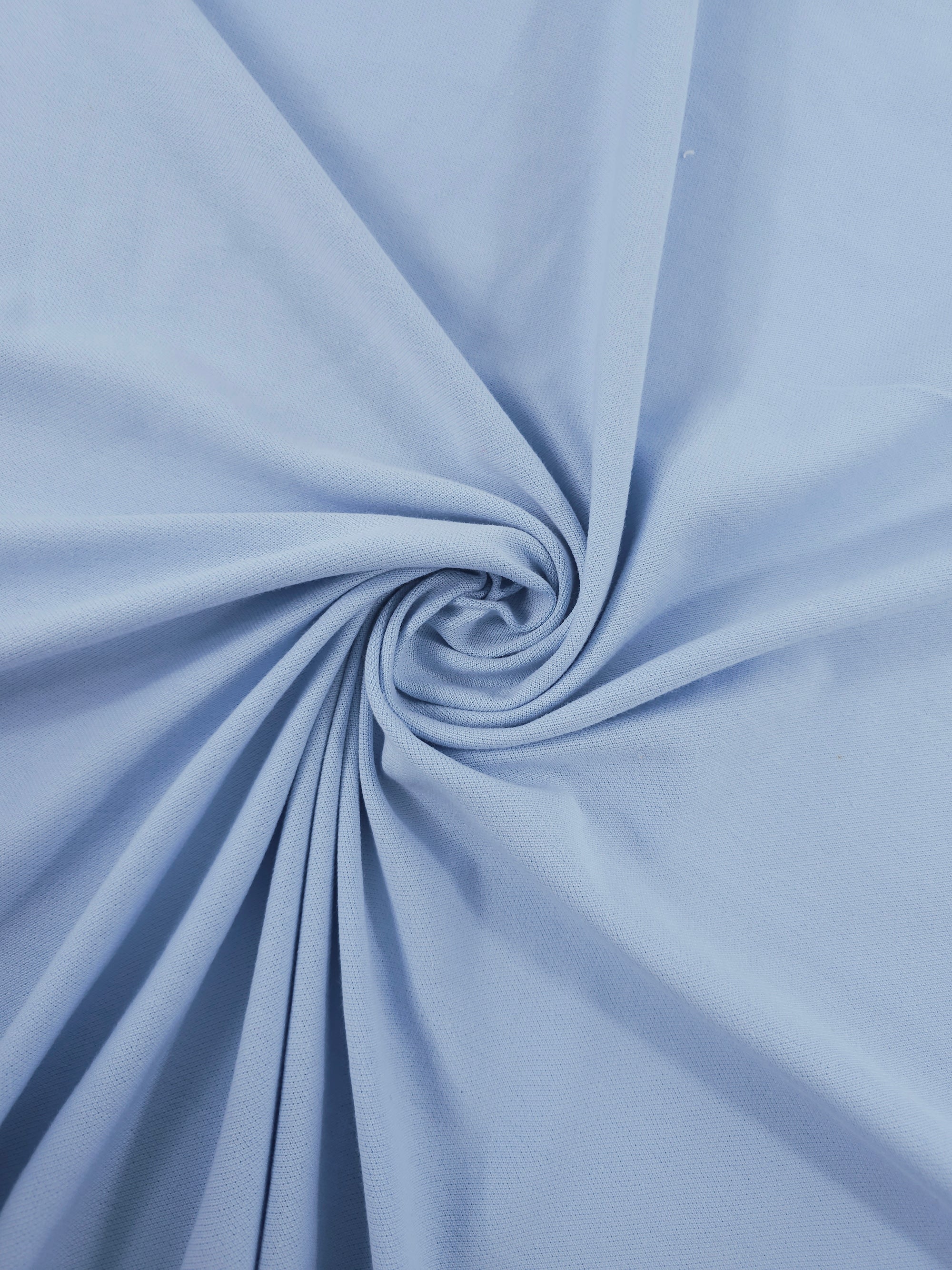 Baby Blue Loopback Terry *DEFECT*