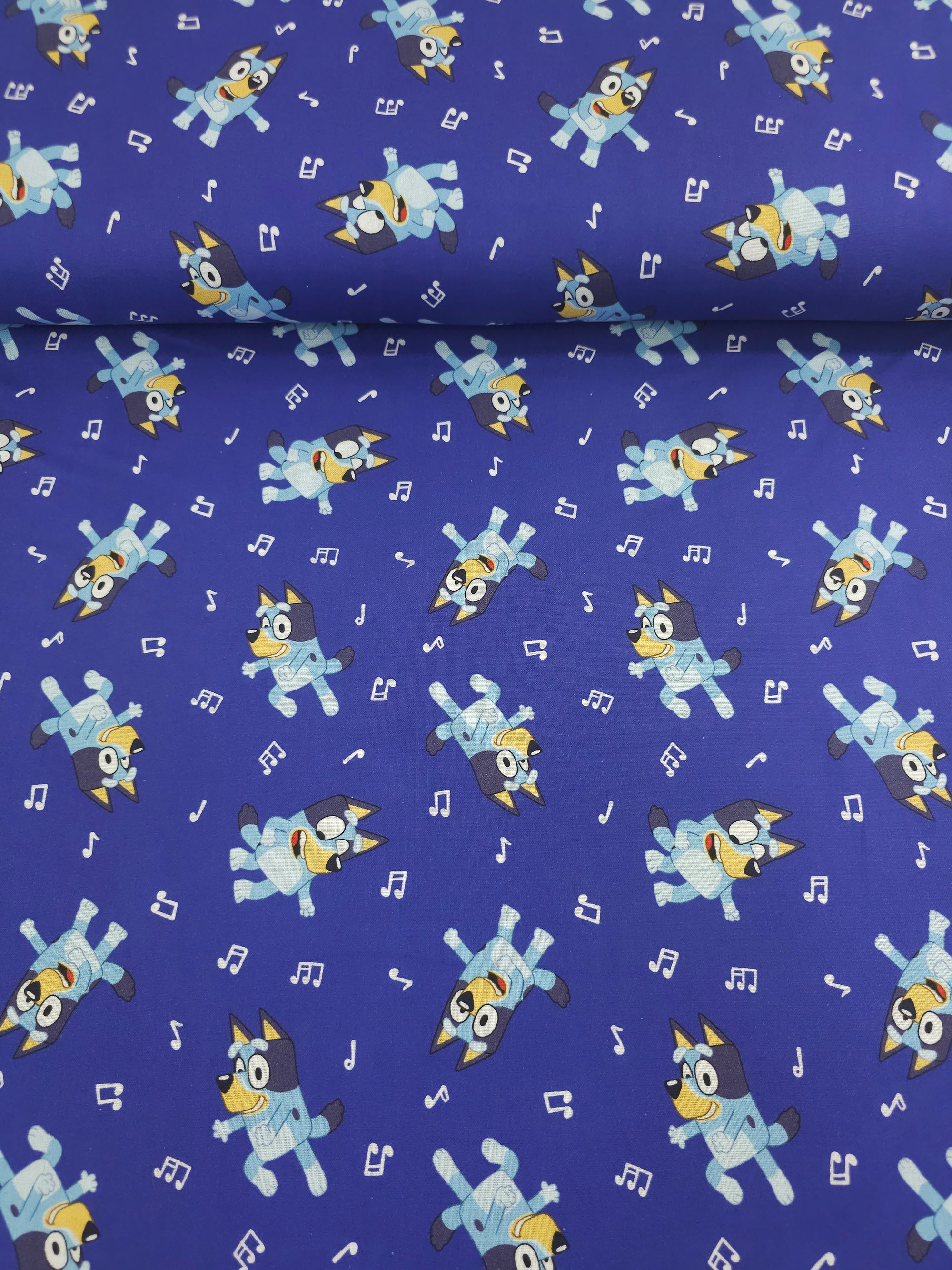 Dancing Bluey 100% Cotton