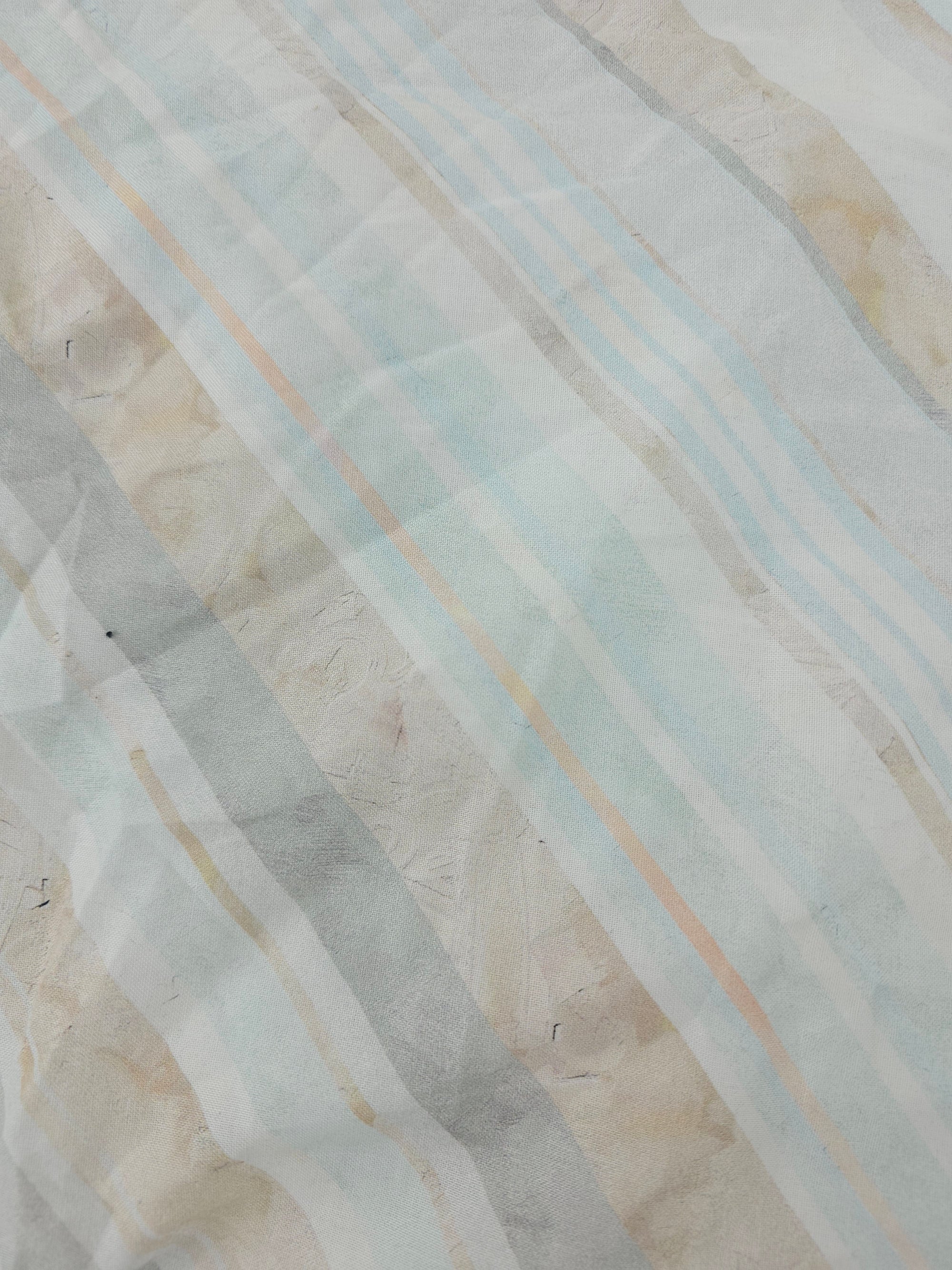 Pastel stripe Cotton- 2.4m piece