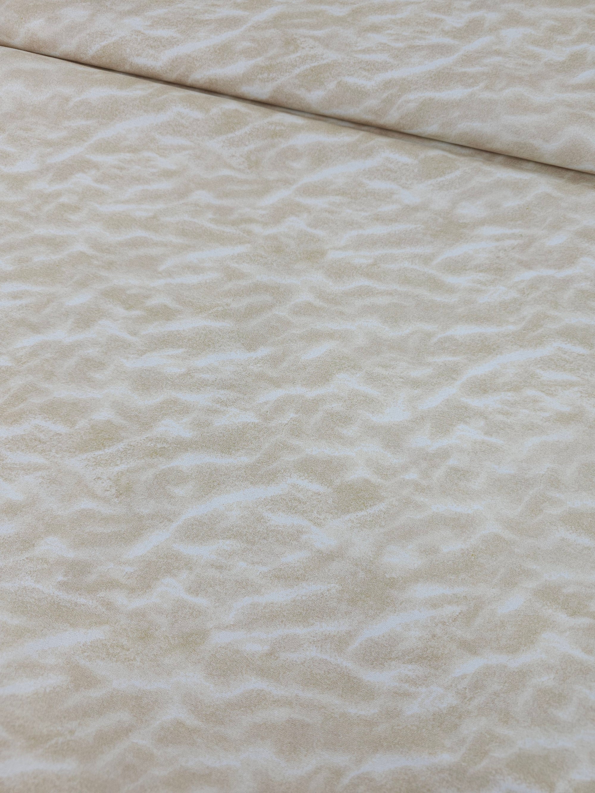 Pale Beige Sand Storm 100% Cotton