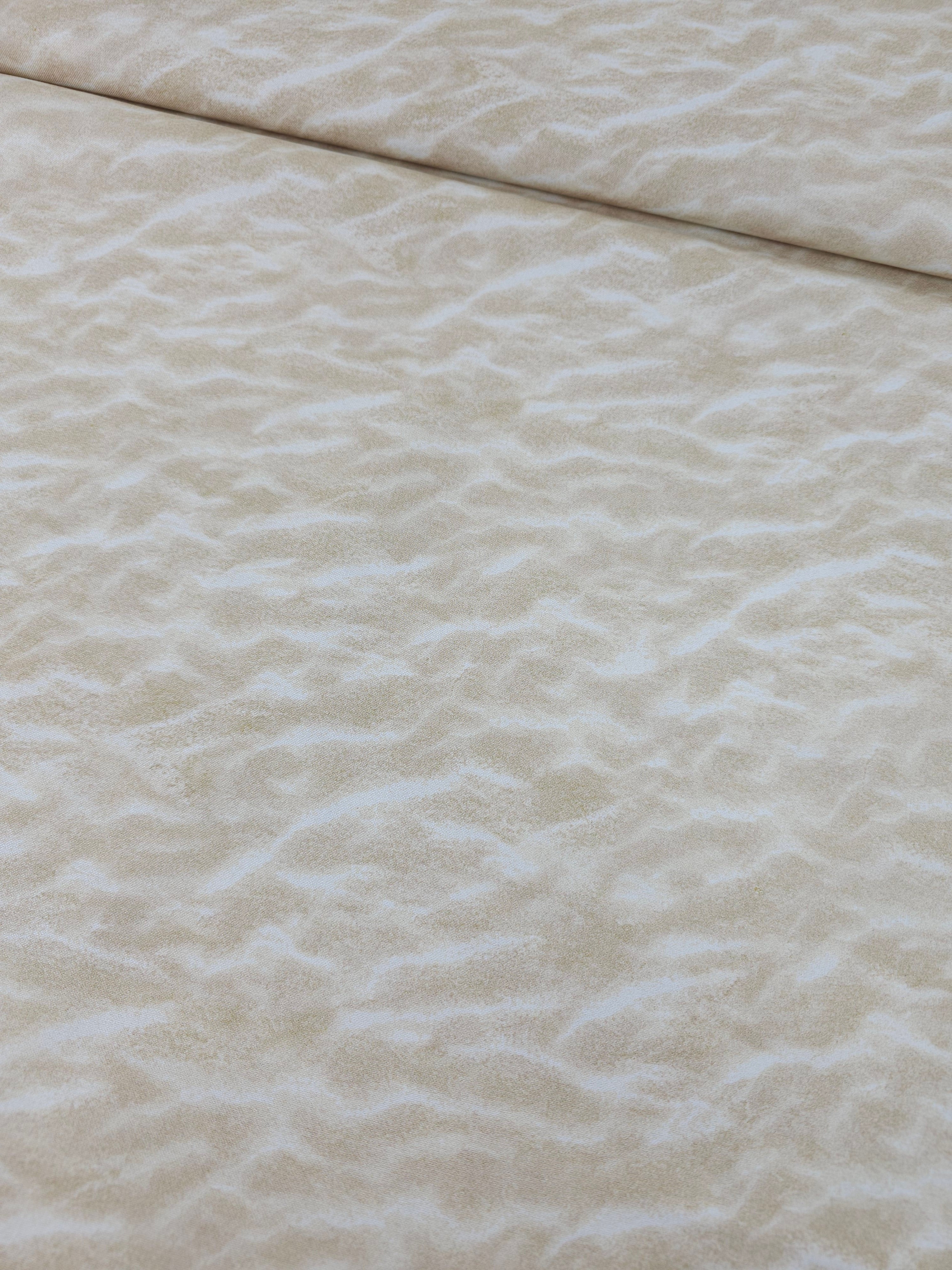 Pale Beige Sand Storm 100% Cotton