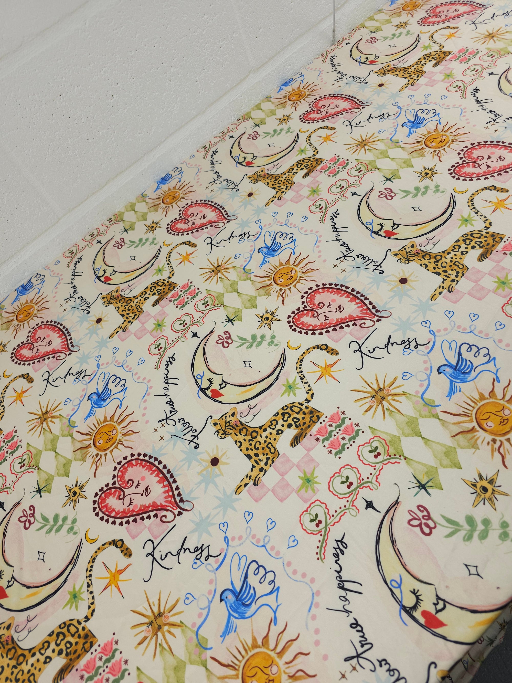 Celestial Happiness Poly Satin Stretch *Next*
