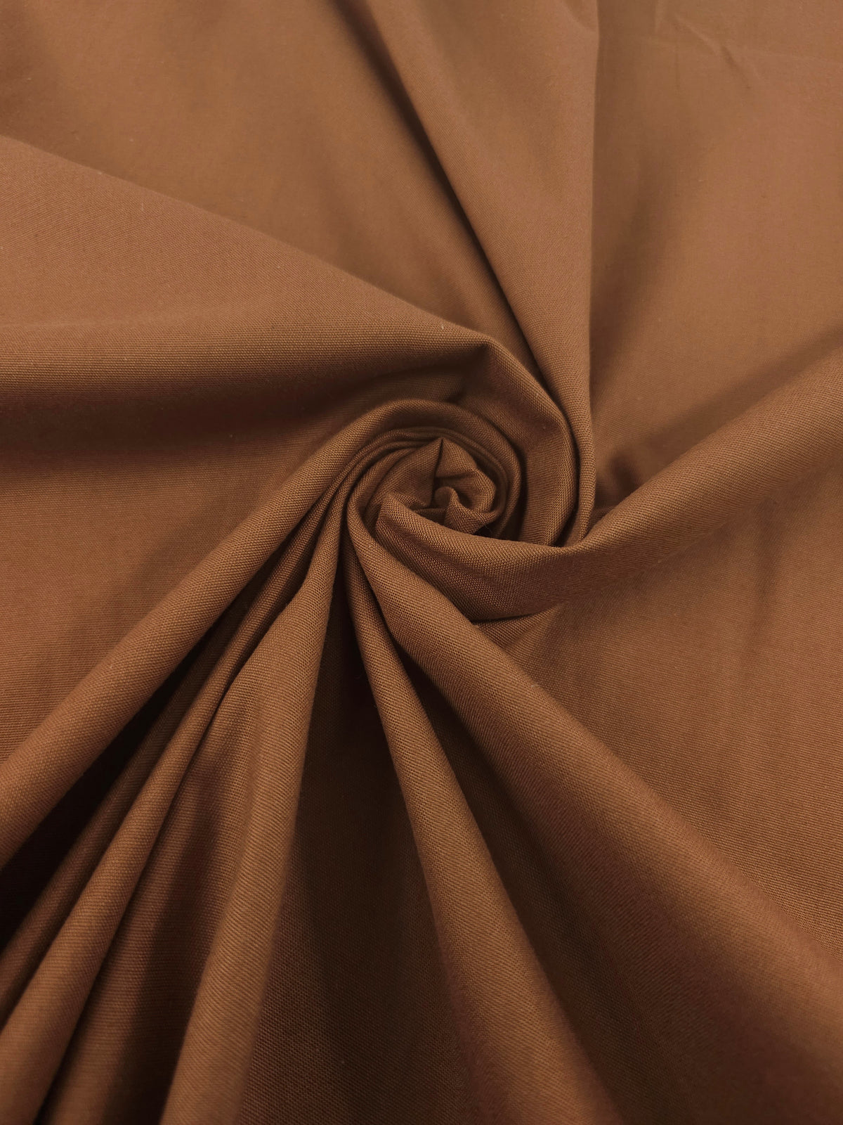 Deep Bronze Cotton Twill