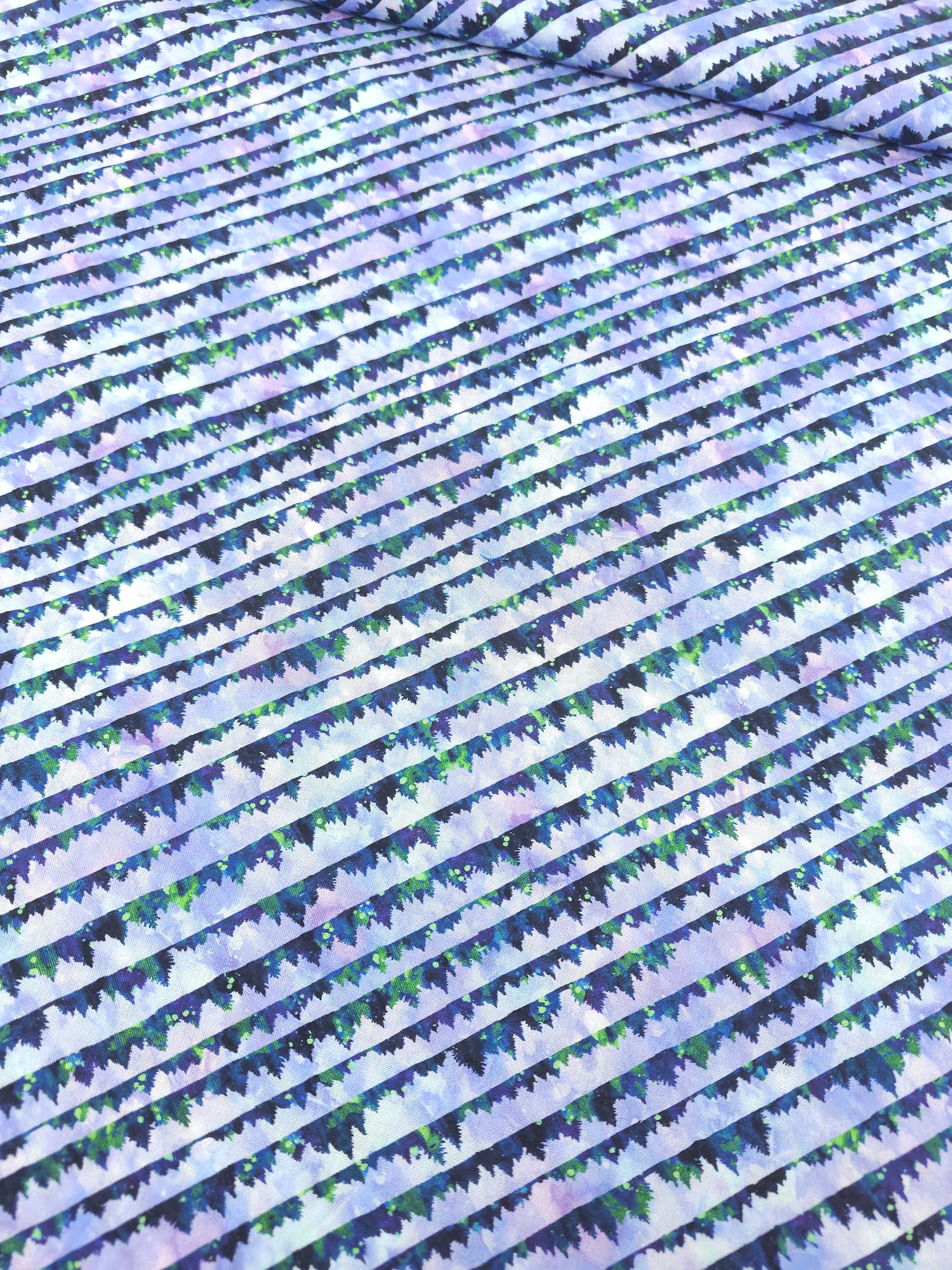 Forest Skies Diagonal 100% Cotton