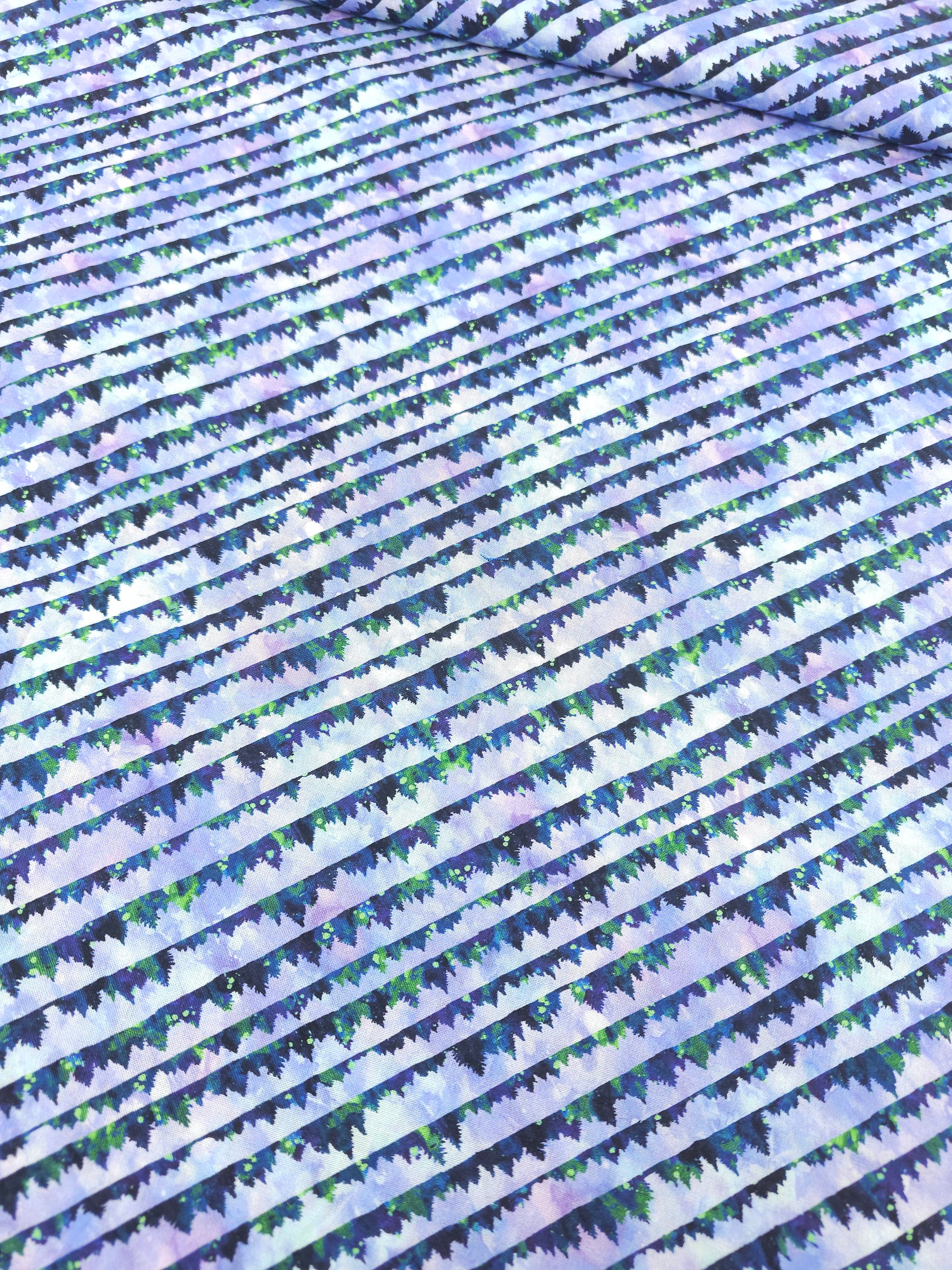 Forest Skies Diagonal 100% Cotton