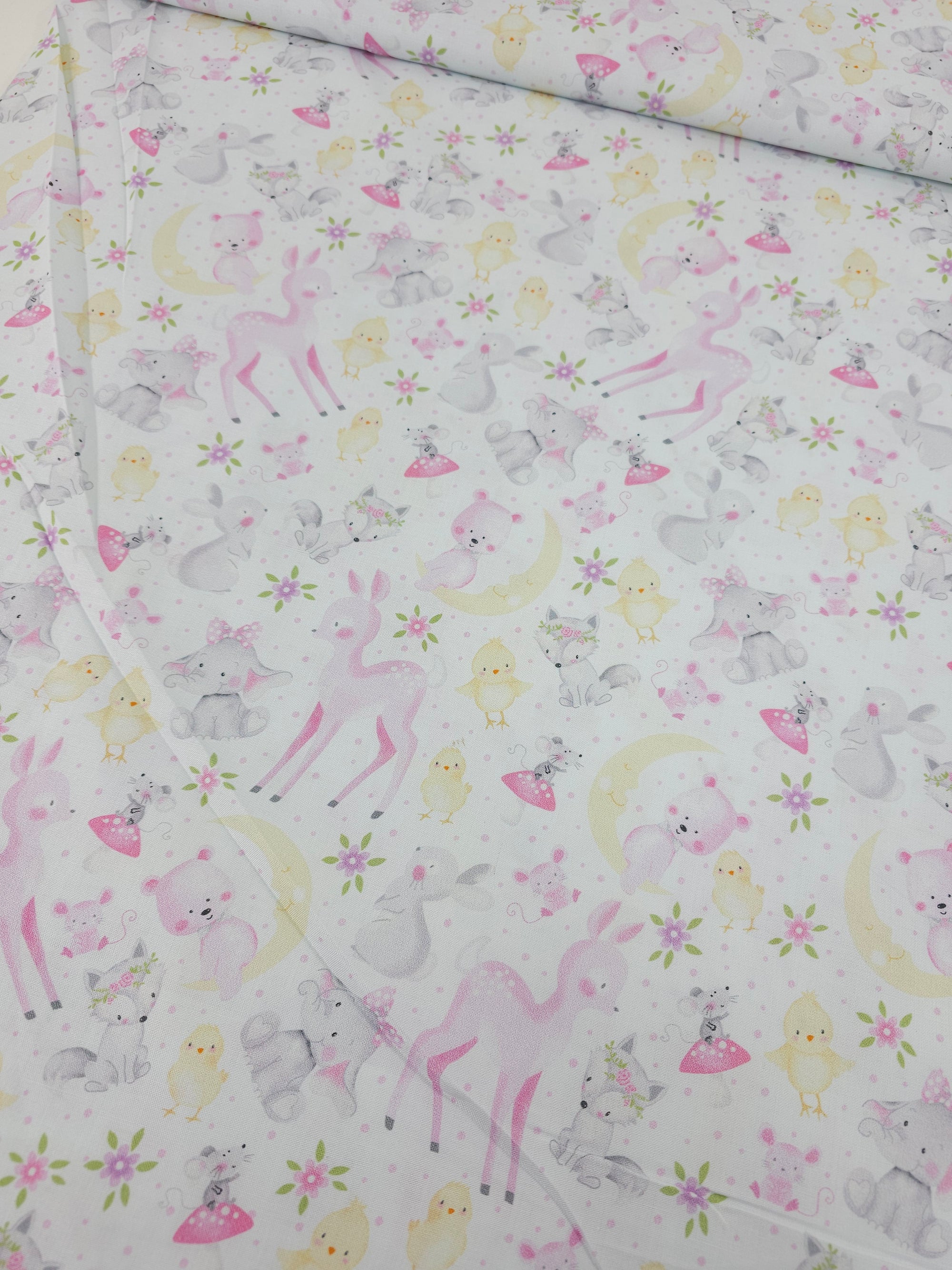 Pastel Dreamer Animals 100% Cotton