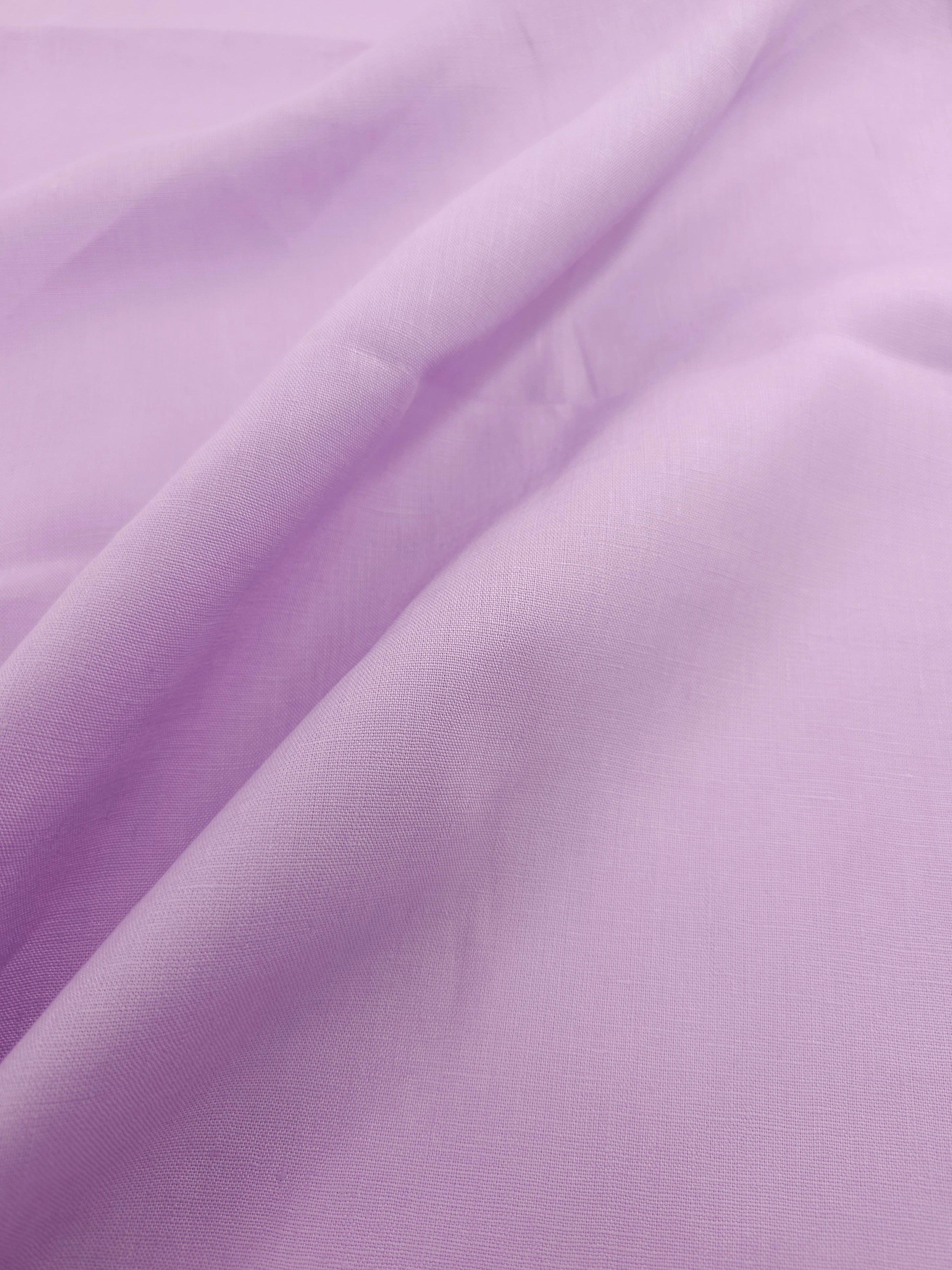 Warm Lilac 100% Linen