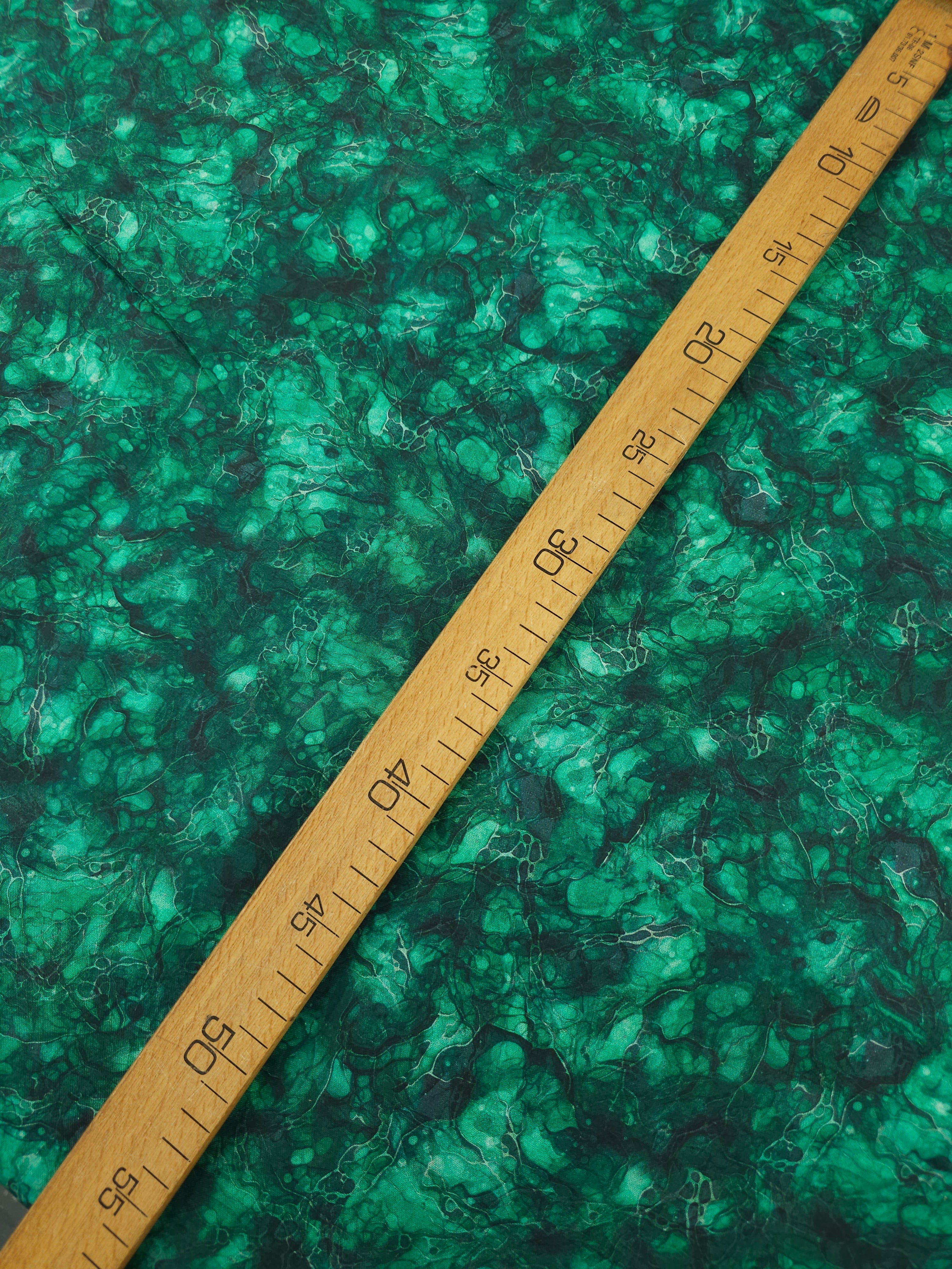 Green Crystal Waters 100% Cotton 106" *EXTRA WIDE*
