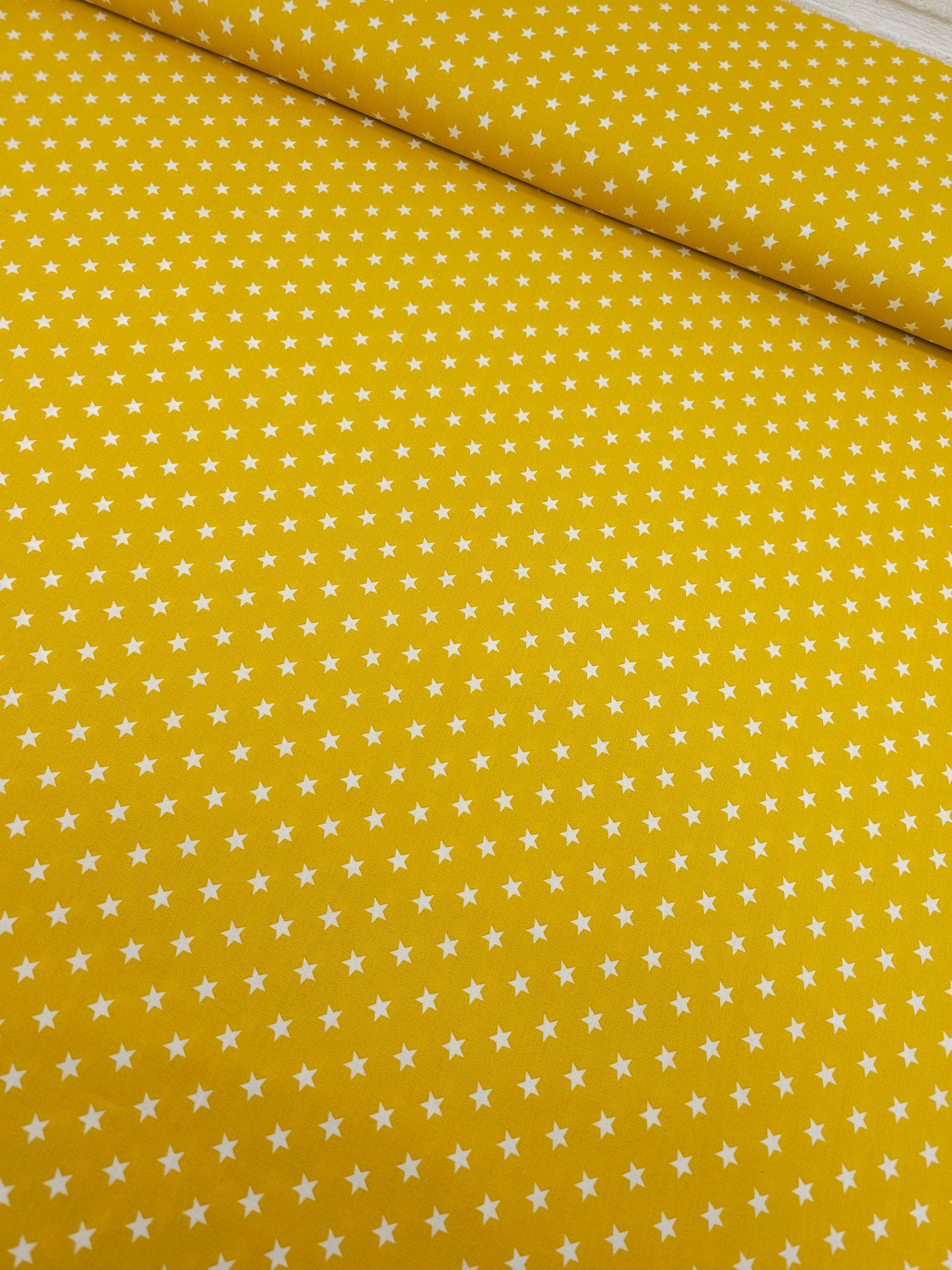 Marigold Petit Stars 100% Cotton 60"