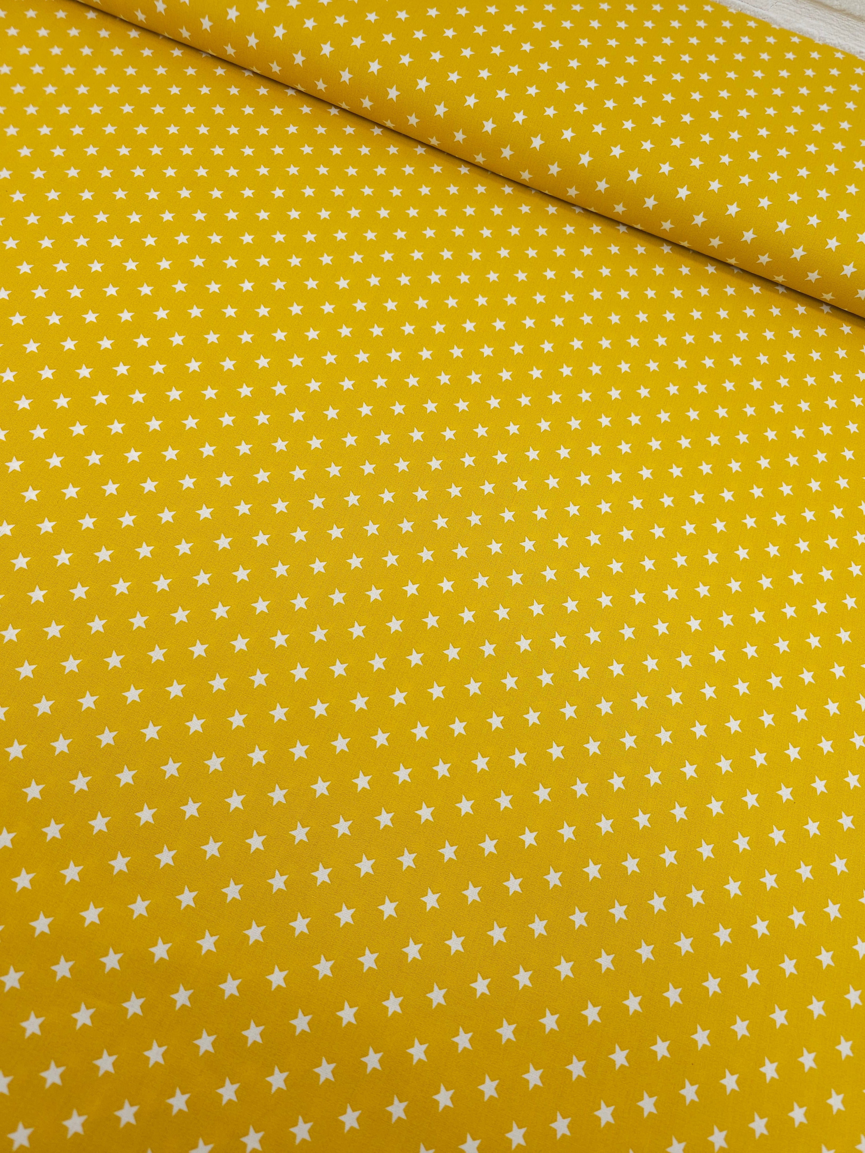 Marigold Petit Stars 100% Cotton 60"