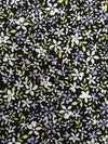 Purple/Yellow Floral Soft Viscose Jersey